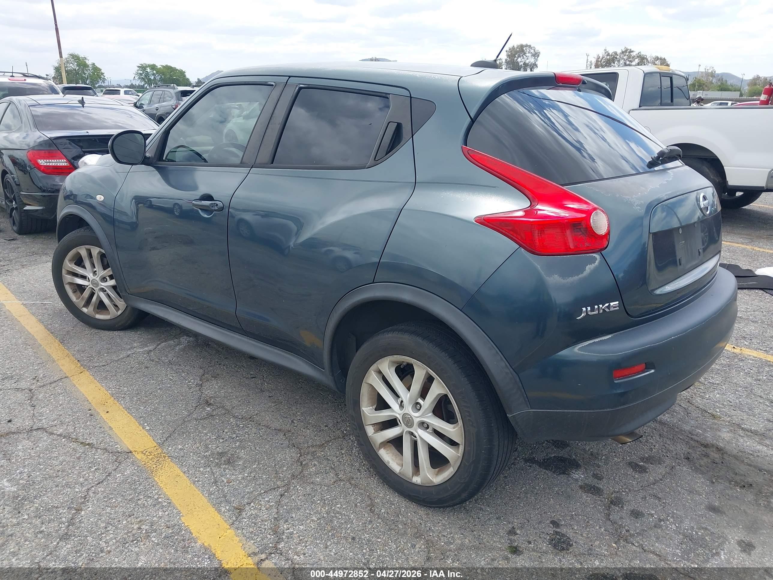 2011 Nissan Juke Sl Green vin: JN8AF5MR0BT022482