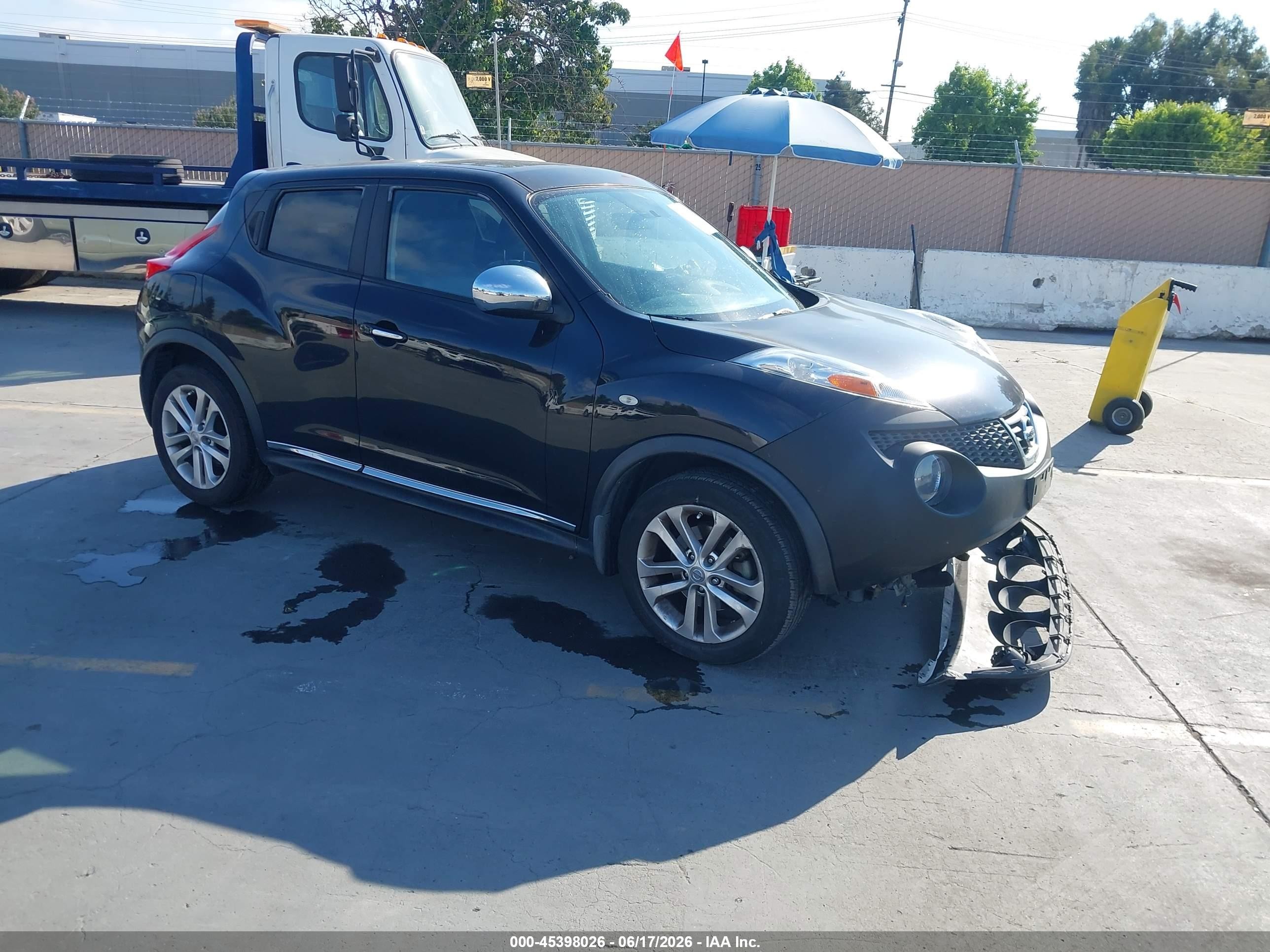 2012 Nissan Juke Sl Черный vin: JN8AF5MR0CT105394