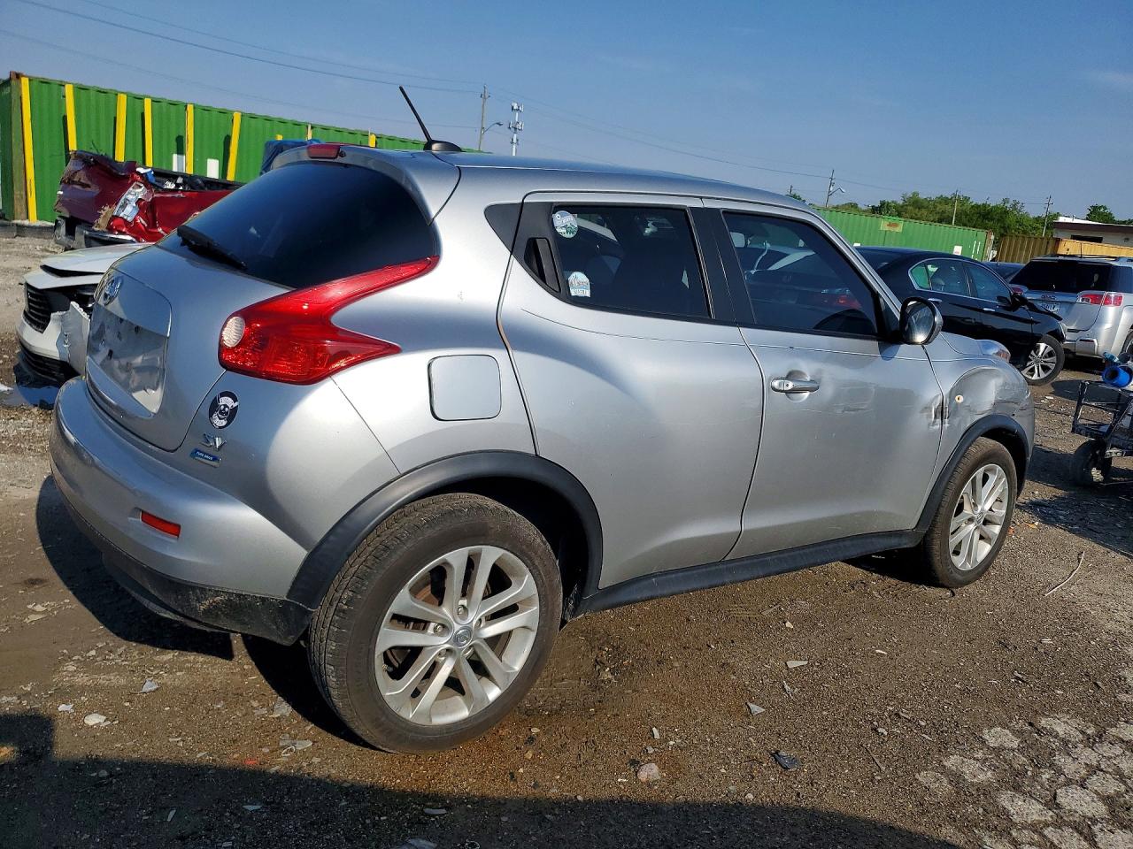 2012 Nissan Juke S Silver vin: JN8AF5MR0CT108392