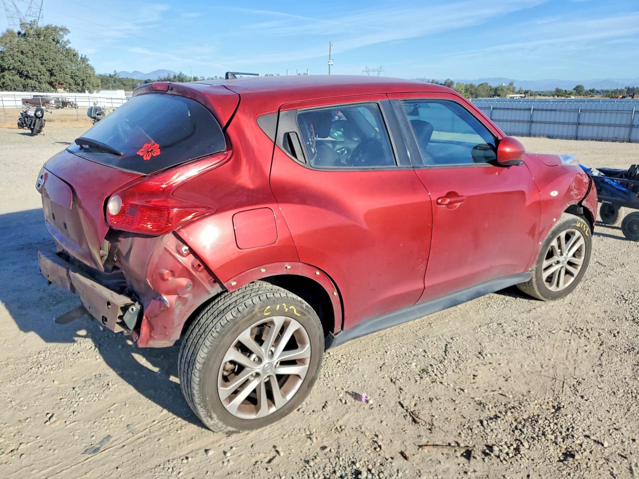 2012 Nissan Juke S Red vin: JN8AF5MR0CT108537