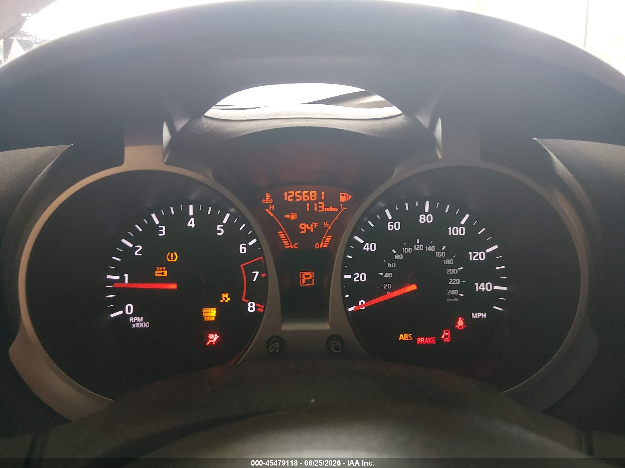 2012 Nissan Juke Sl Red vin: JN8AF5MR0CT111468
