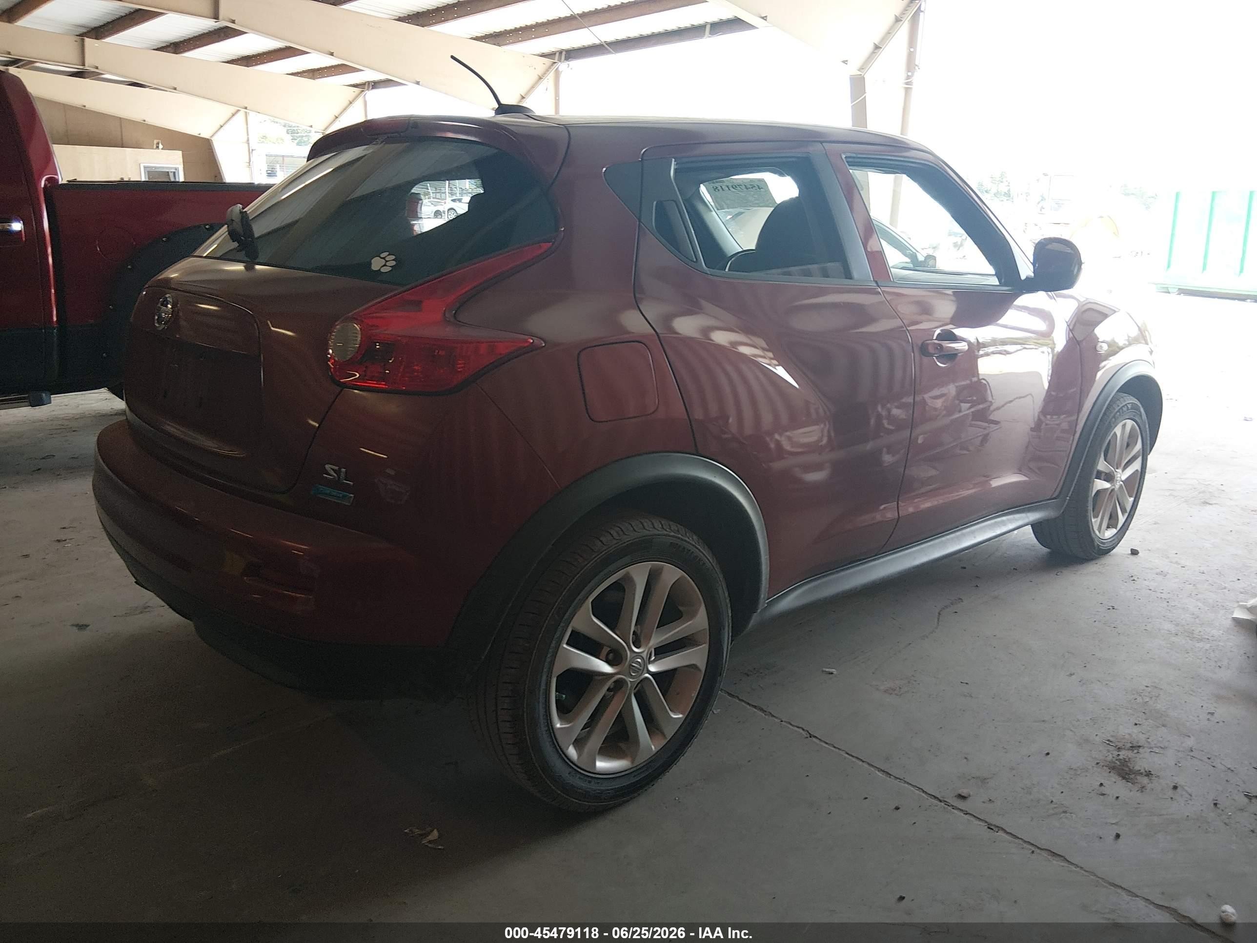 2012 Nissan Juke Sl Red vin: JN8AF5MR0CT111468