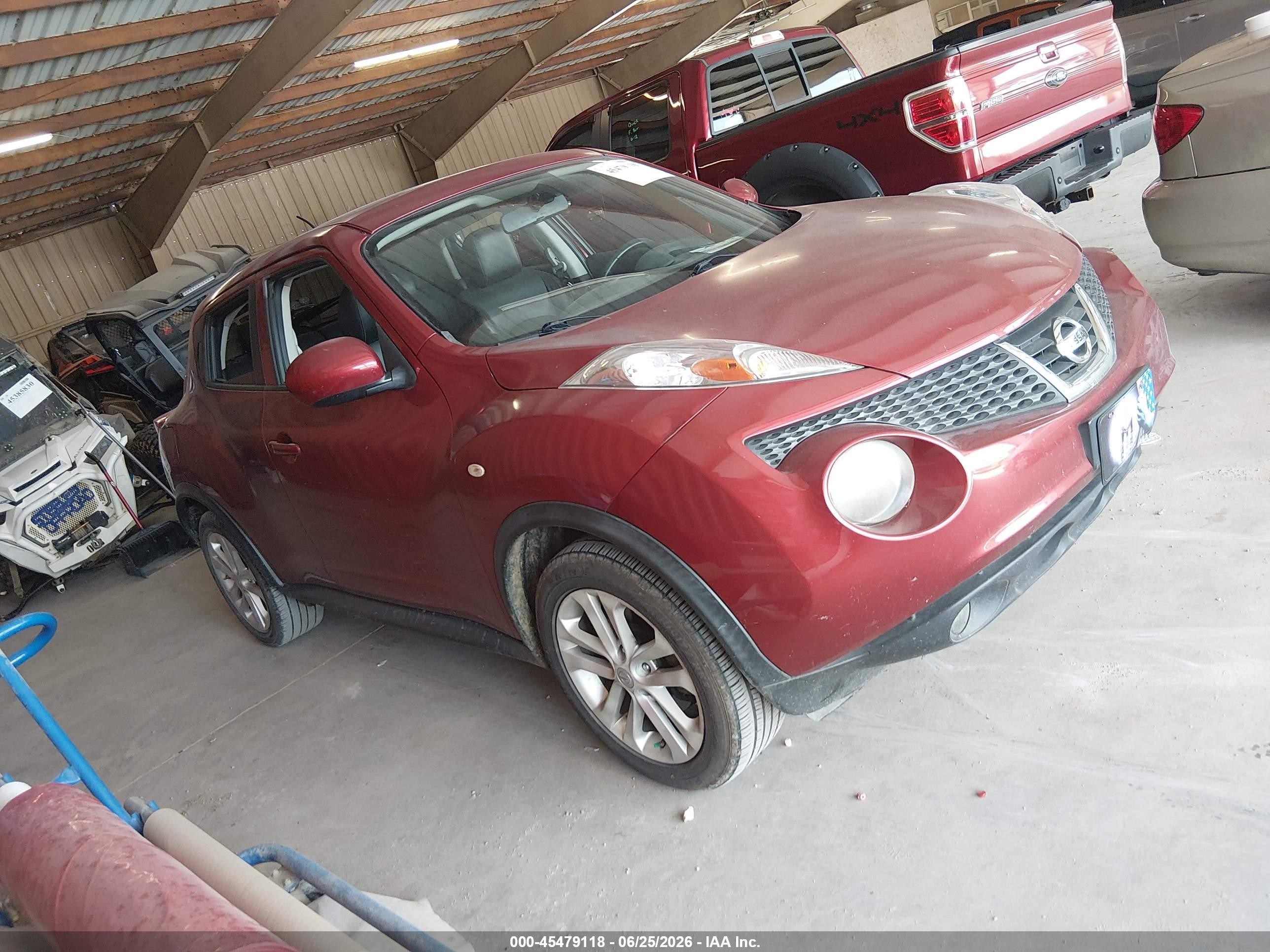 2012 Nissan Juke Sl Red vin: JN8AF5MR0CT111468