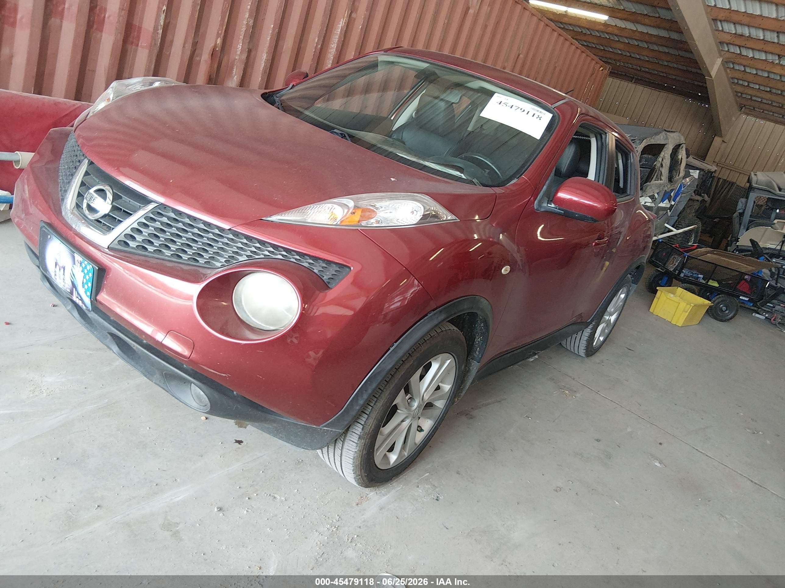 2012 Nissan Juke Sl Red vin: JN8AF5MR0CT111468