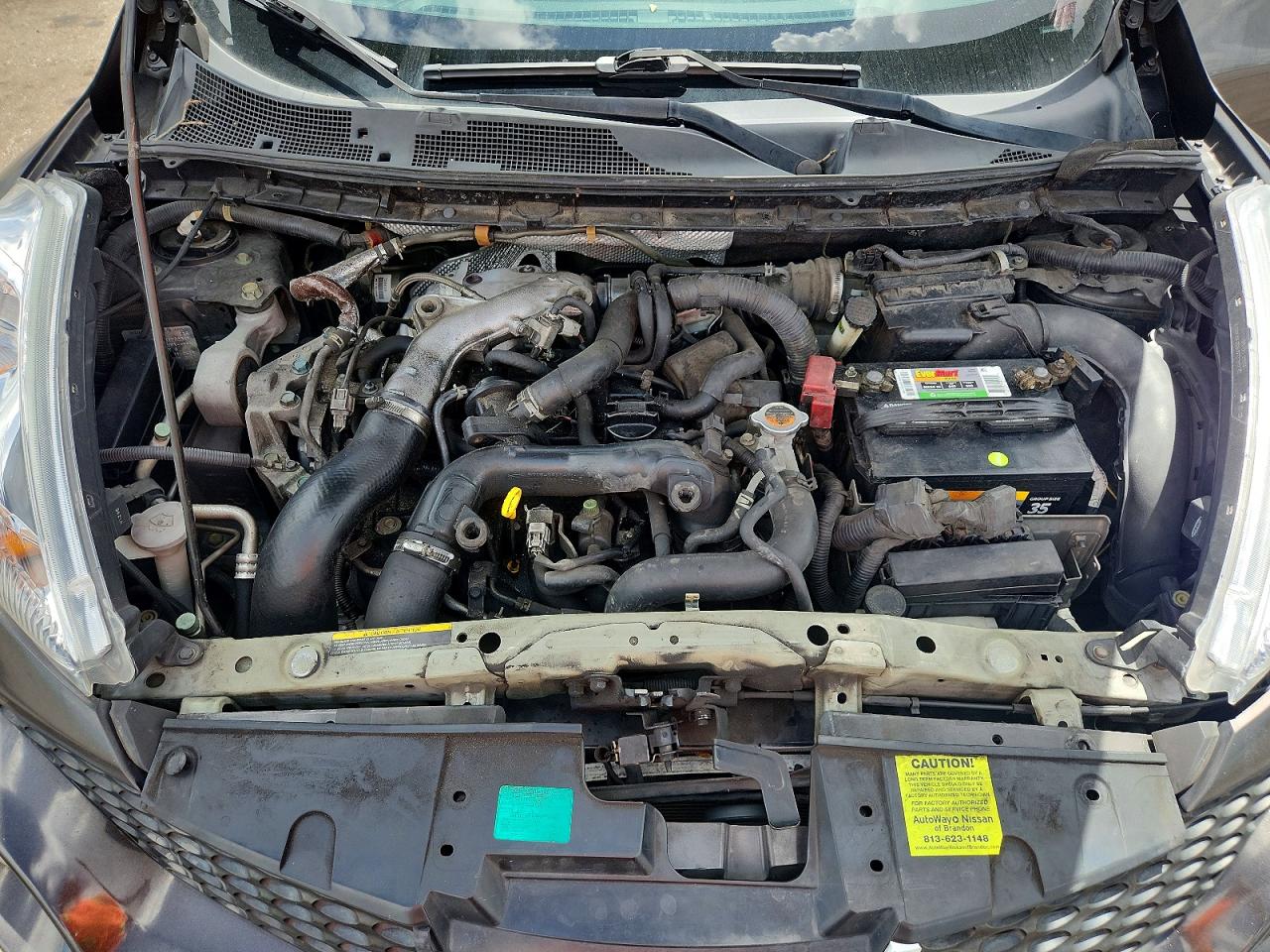 2013 Nissan Juke S Угольный vin: JN8AF5MR0DT202354