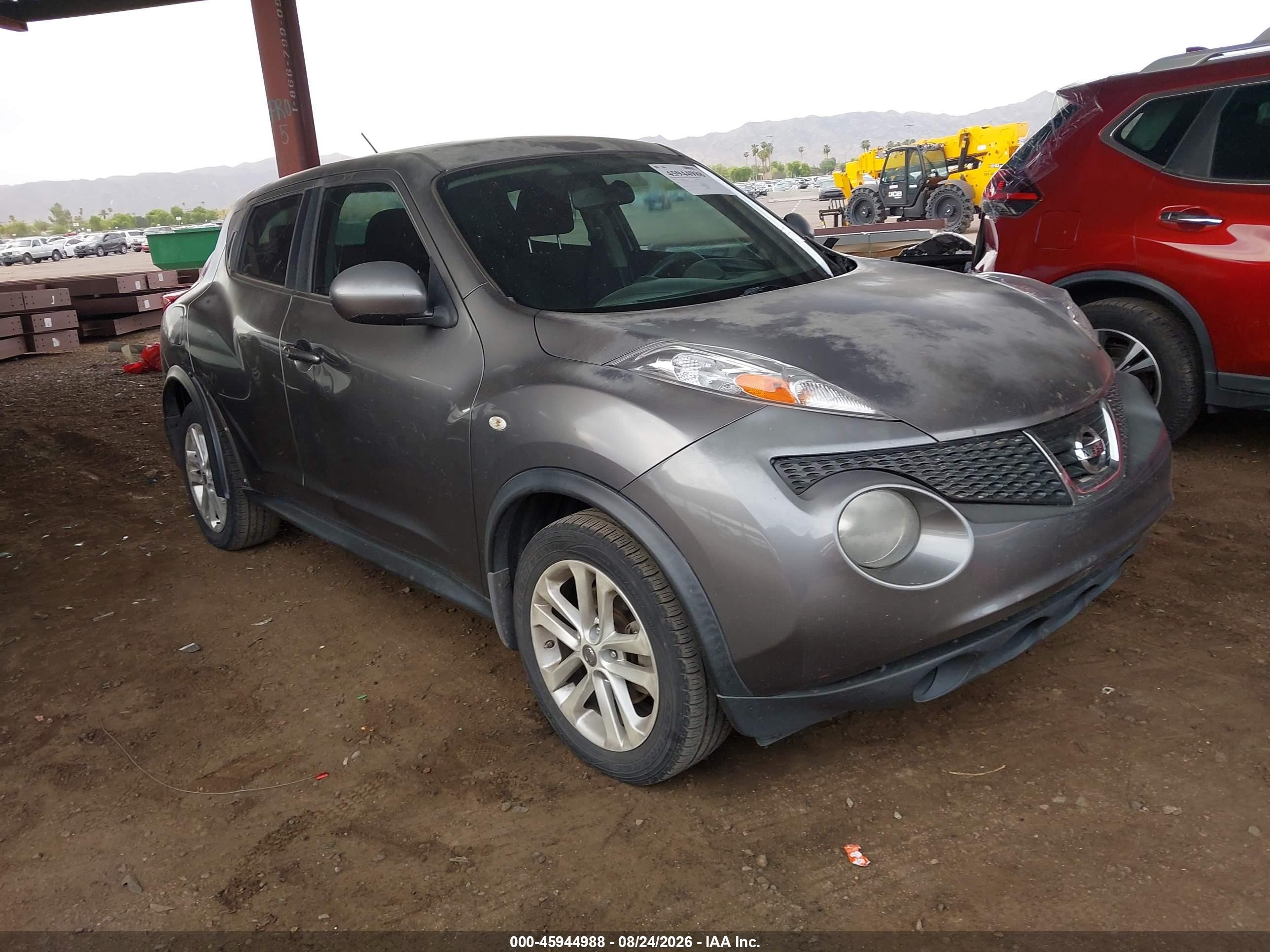 2013 Nissan Juke S Gray vin: JN8AF5MR0DT207571