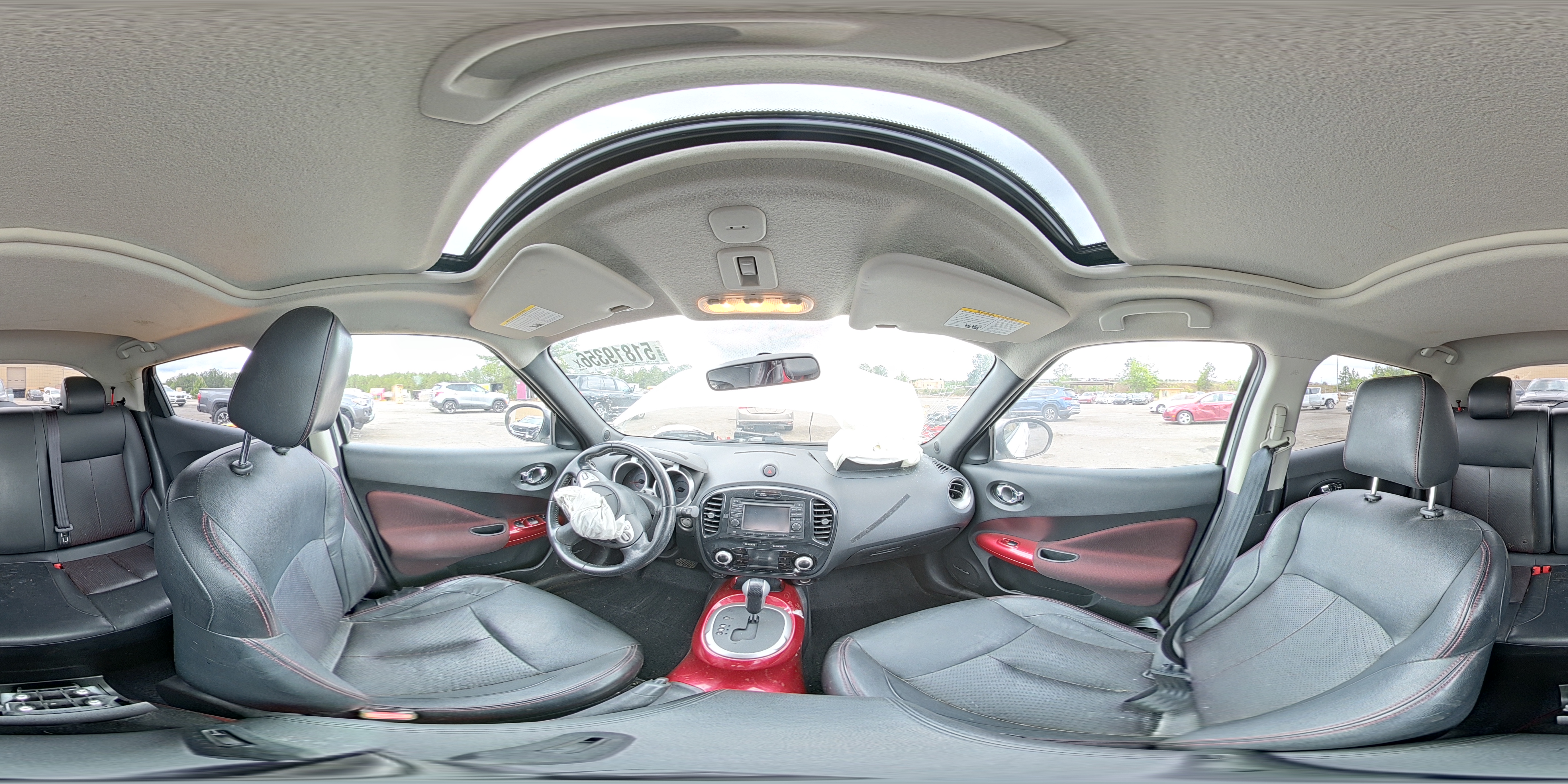 2013 Nissan Juke S White vin: JN8AF5MR0DT211474