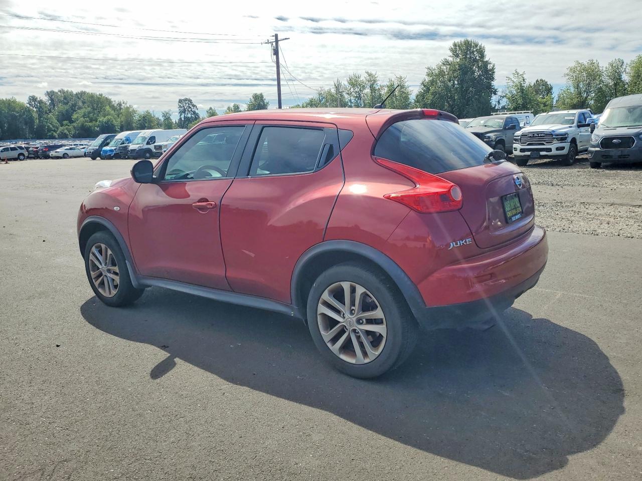 2013 Nissan Juke S Burgundy vin: JN8AF5MR0DT212818