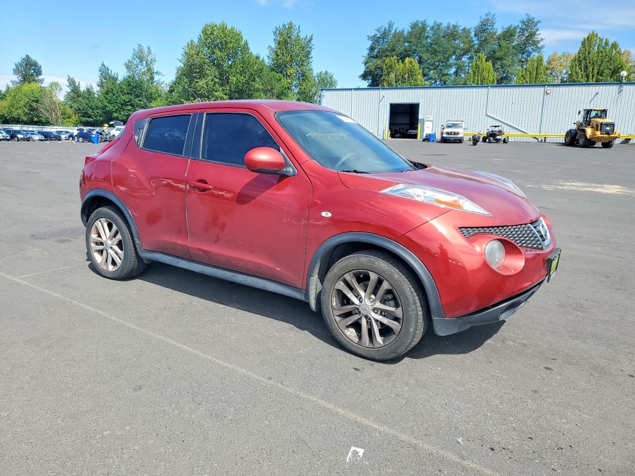 2013 Nissan Juke S Burgundy vin: JN8AF5MR0DT212818