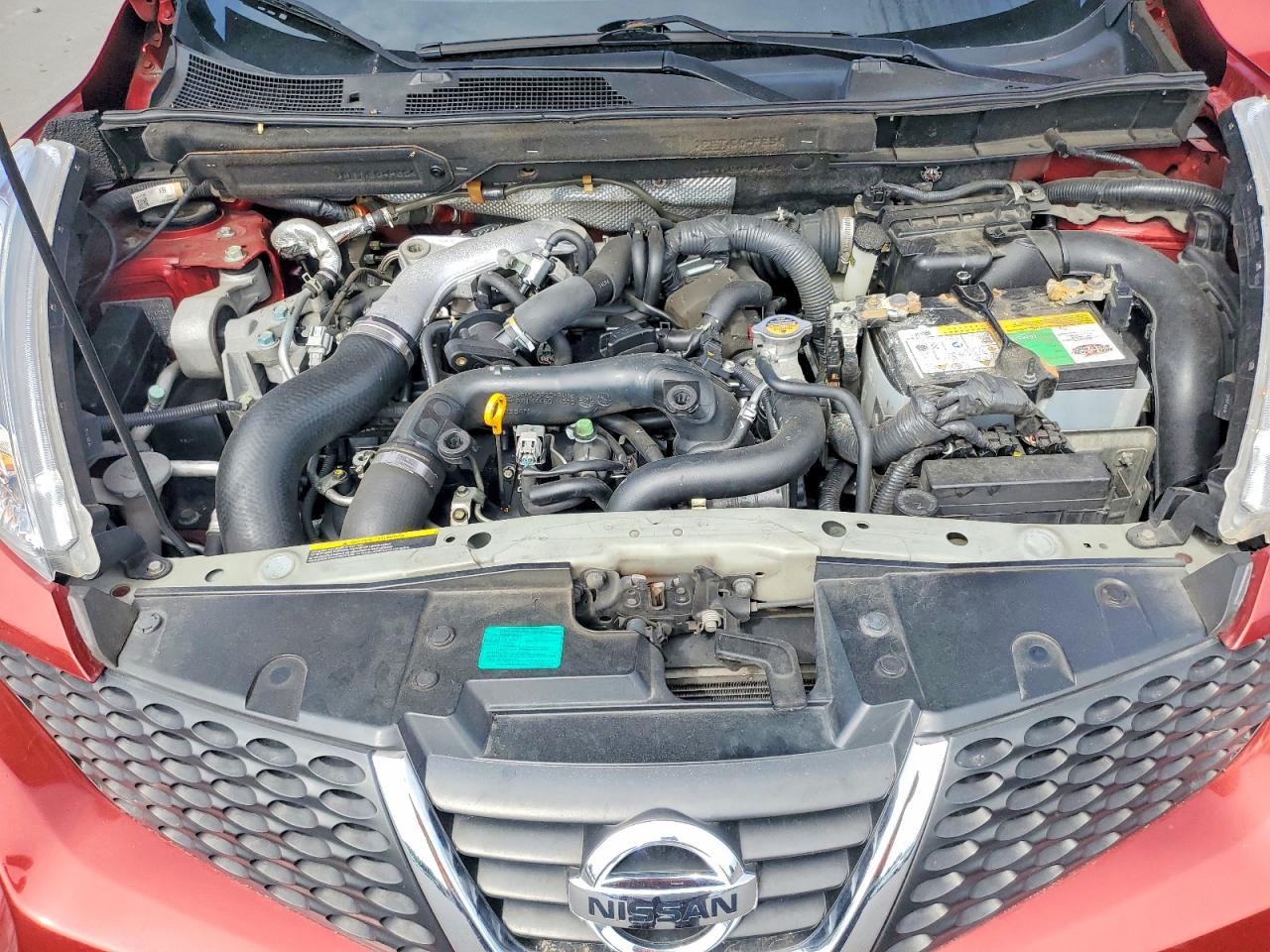 2013 Nissan Juke S Burgundy vin: JN8AF5MR0DT212818