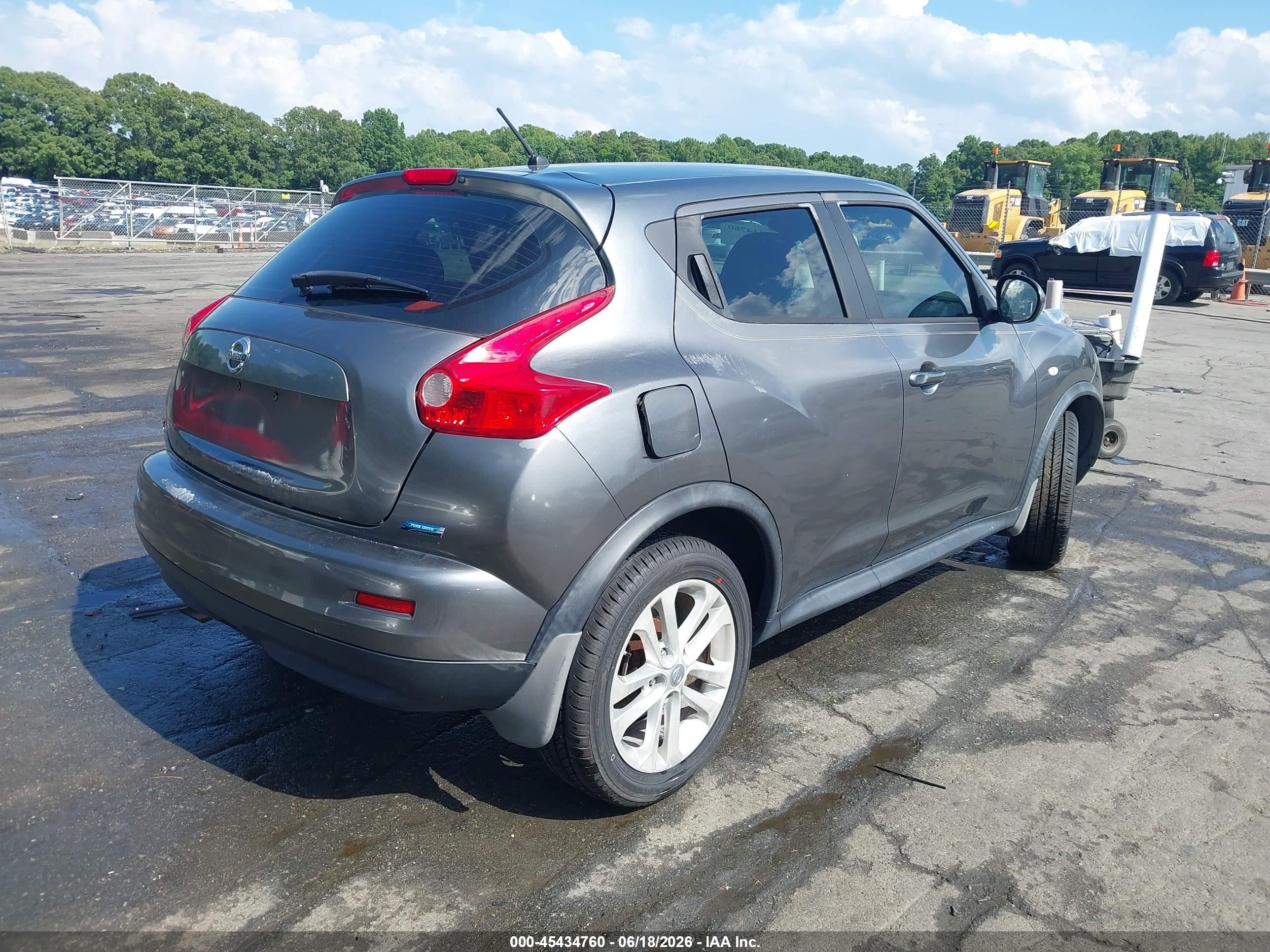 2013 Nissan Juke S Gray vin: JN8AF5MR0DT214939