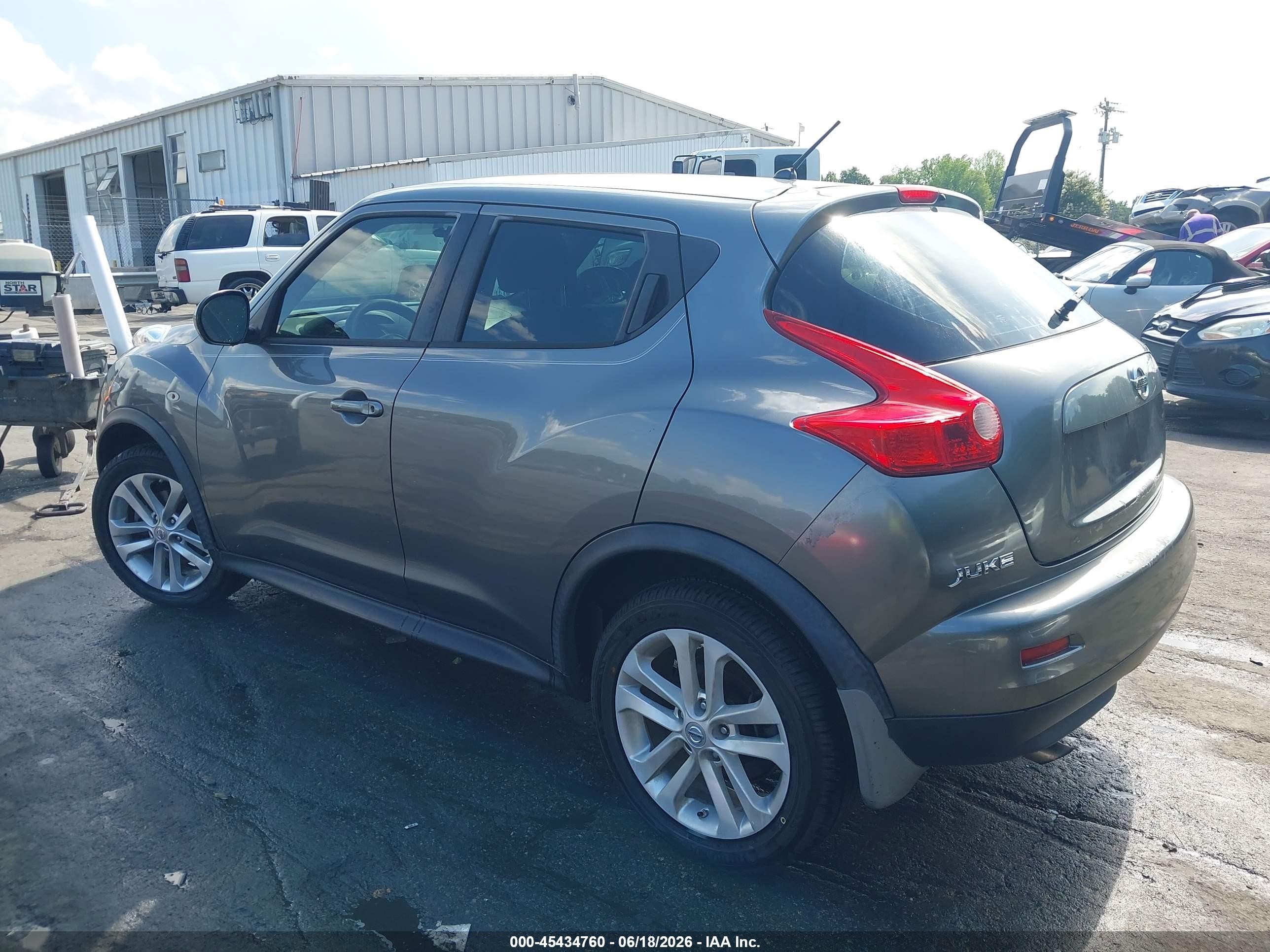 2013 Nissan Juke S Gray vin: JN8AF5MR0DT214939