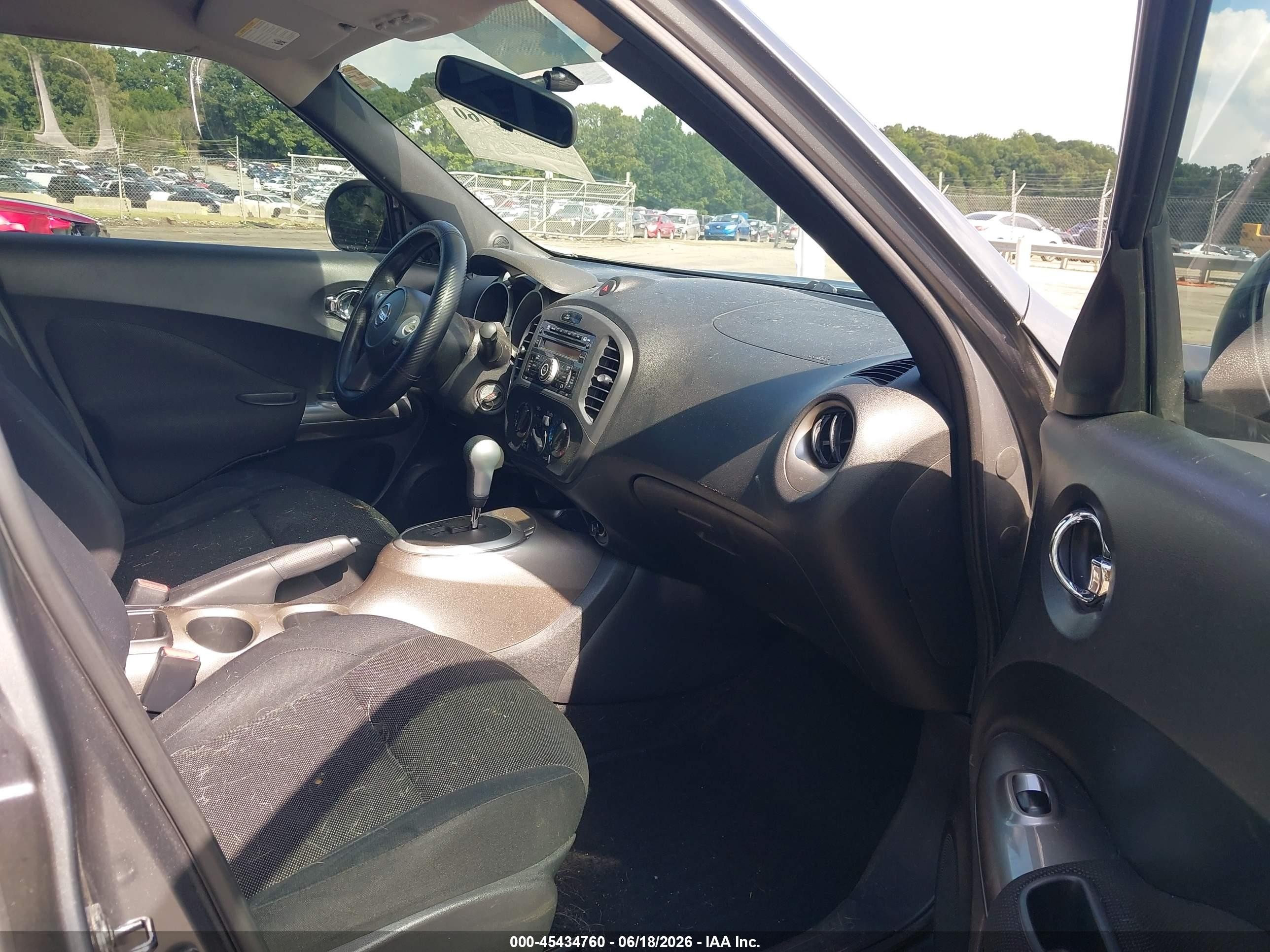 2013 Nissan Juke S Gray vin: JN8AF5MR0DT214939