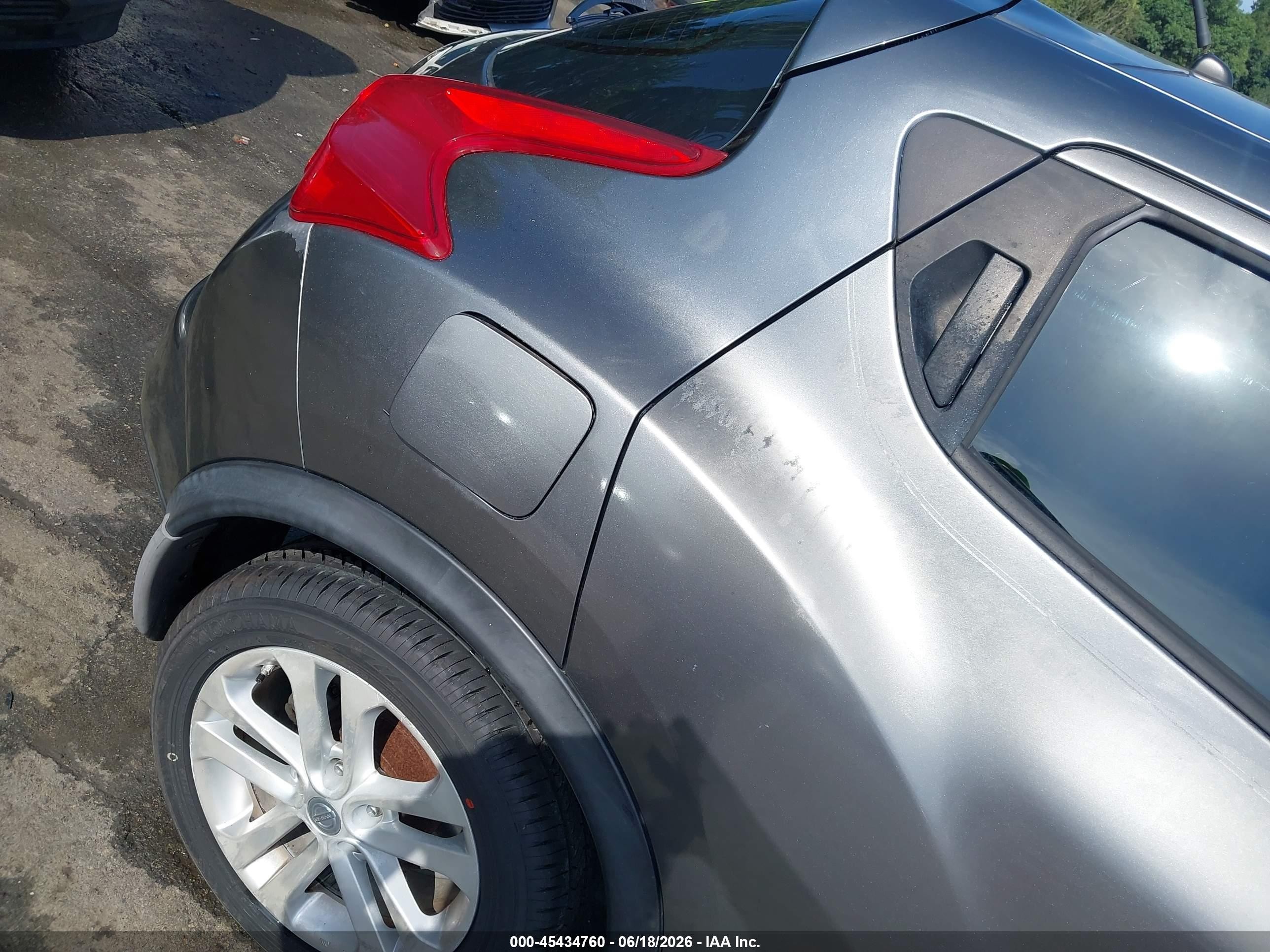 2013 Nissan Juke S Gray vin: JN8AF5MR0DT214939