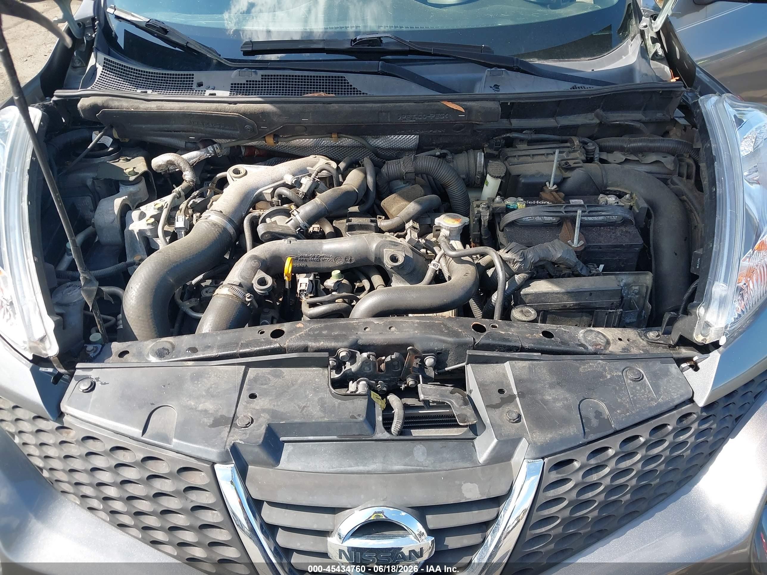 2013 Nissan Juke S Gray vin: JN8AF5MR0DT214939