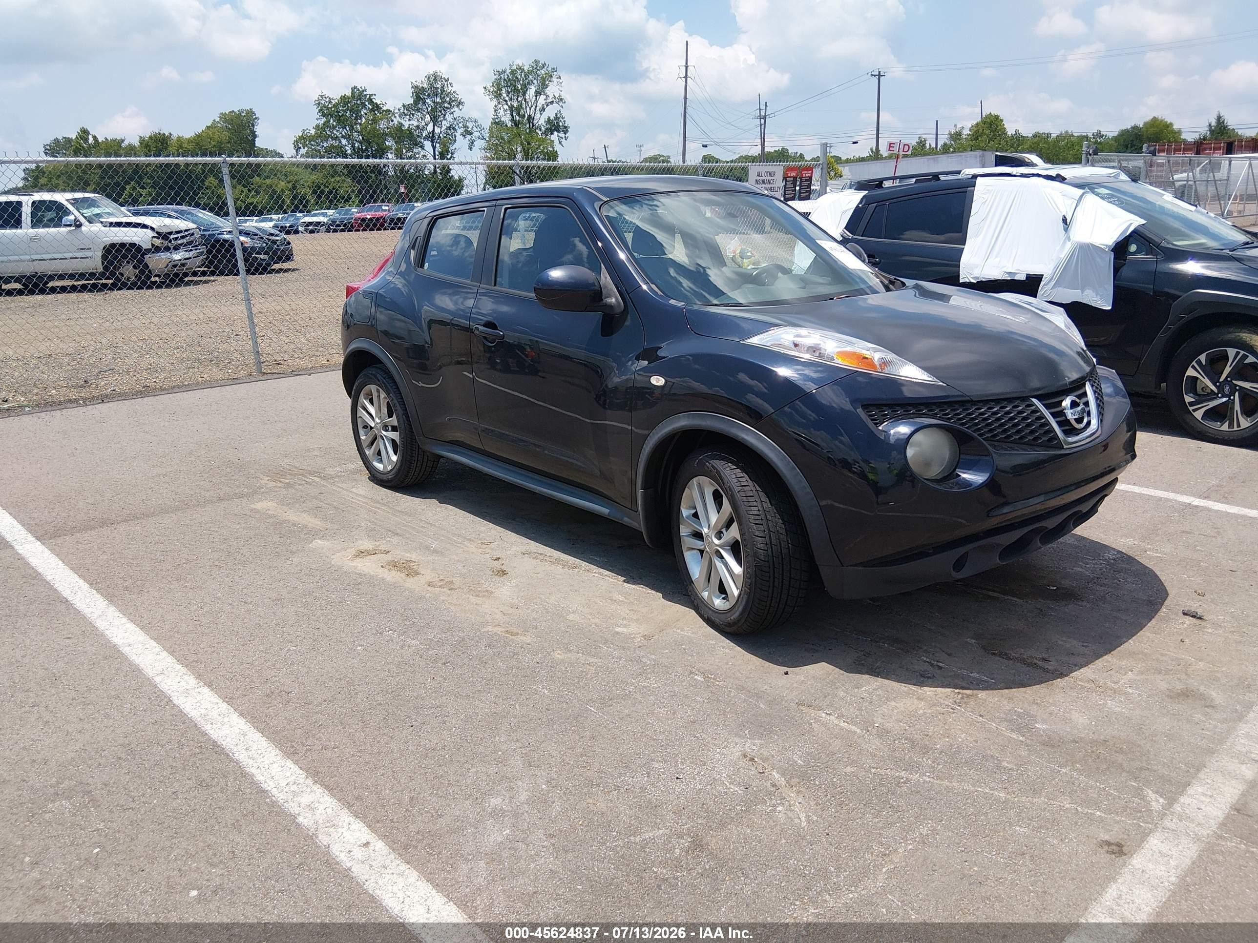2013 Nissan Juke S Black vin: JN8AF5MR0DT219204