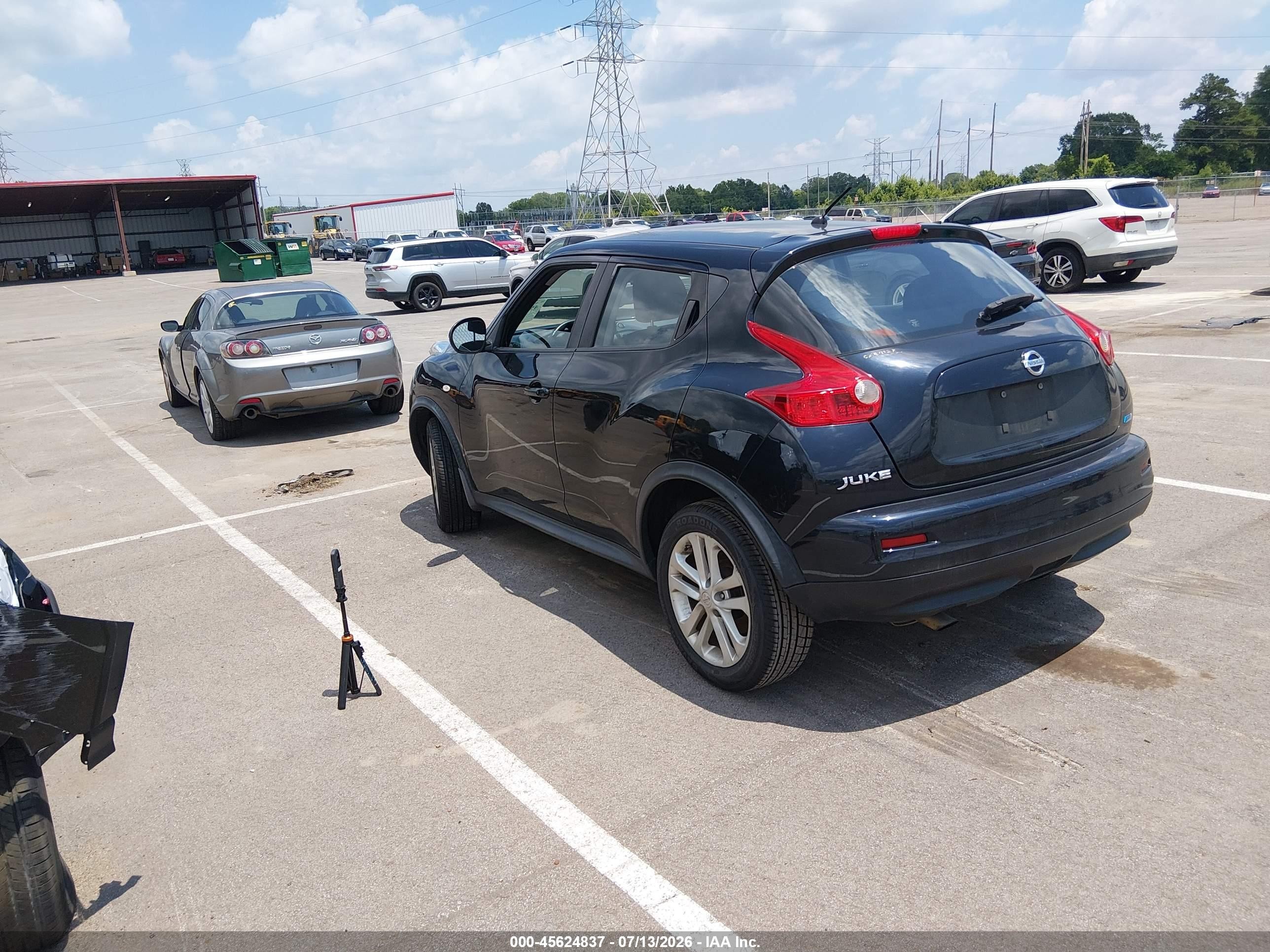 2013 Nissan Juke S Black vin: JN8AF5MR0DT219204