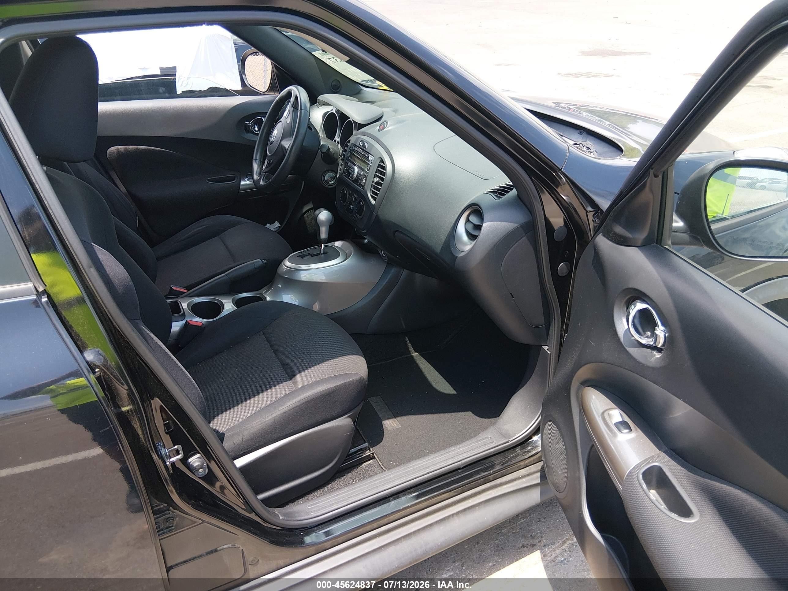 2013 Nissan Juke S Black vin: JN8AF5MR0DT219204