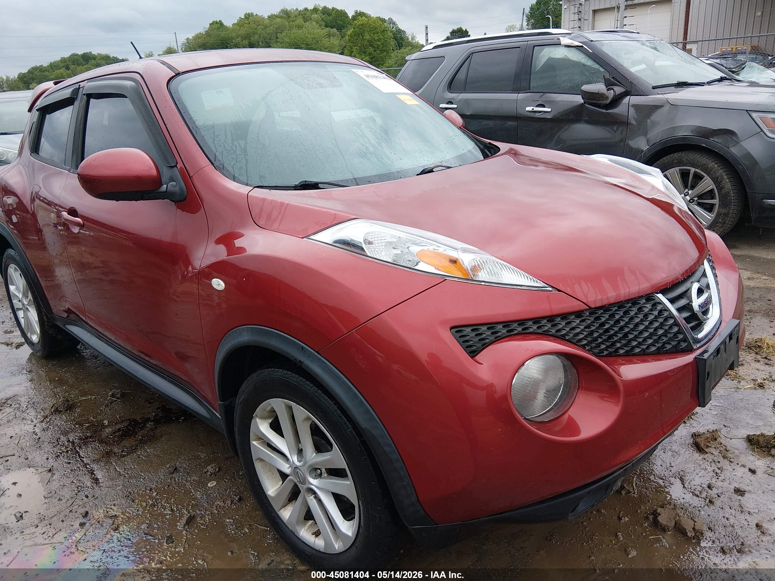 2013 Nissan Juke Sv Red vin: JN8AF5MR0DT220952