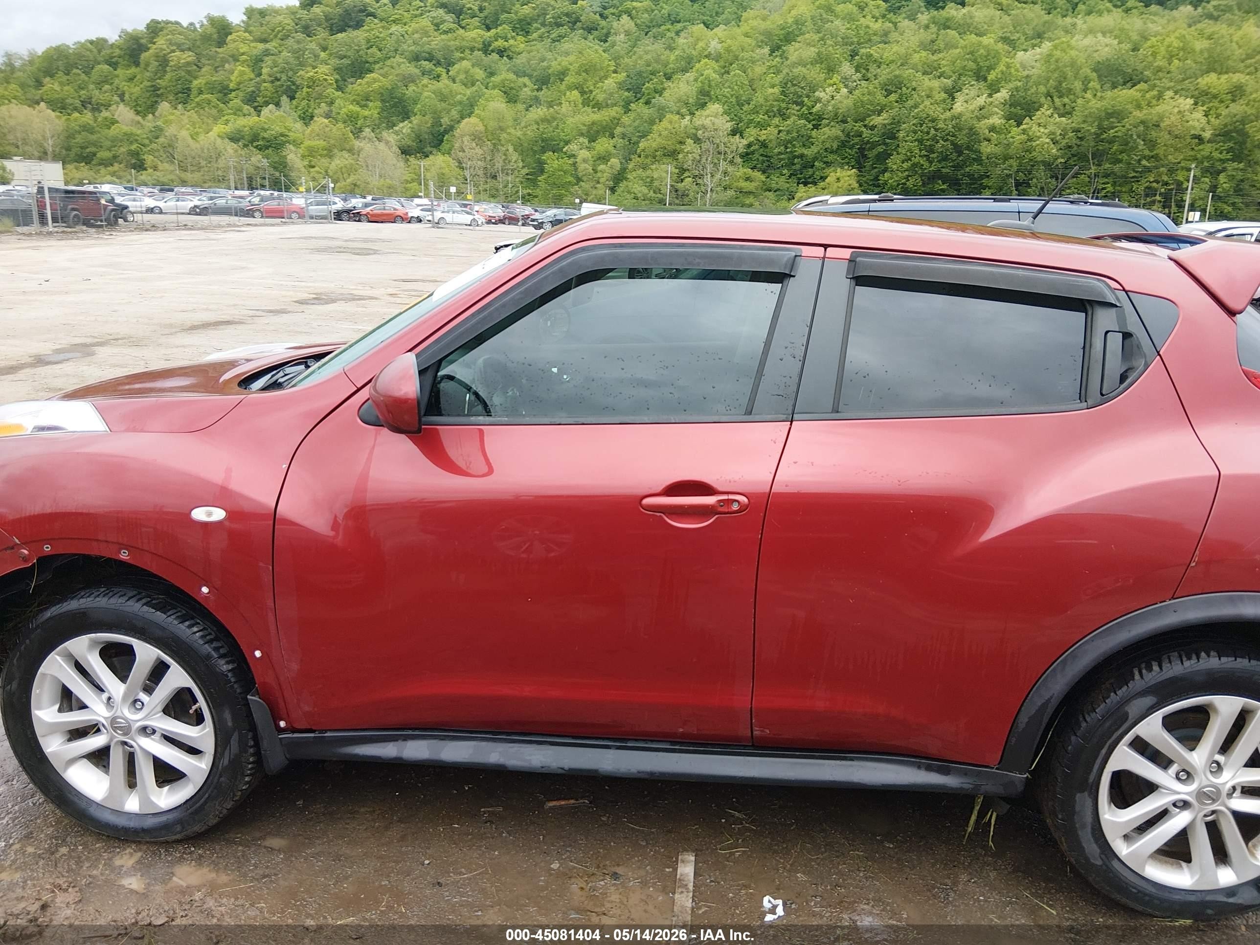 2013 Nissan Juke Sv Red vin: JN8AF5MR0DT220952