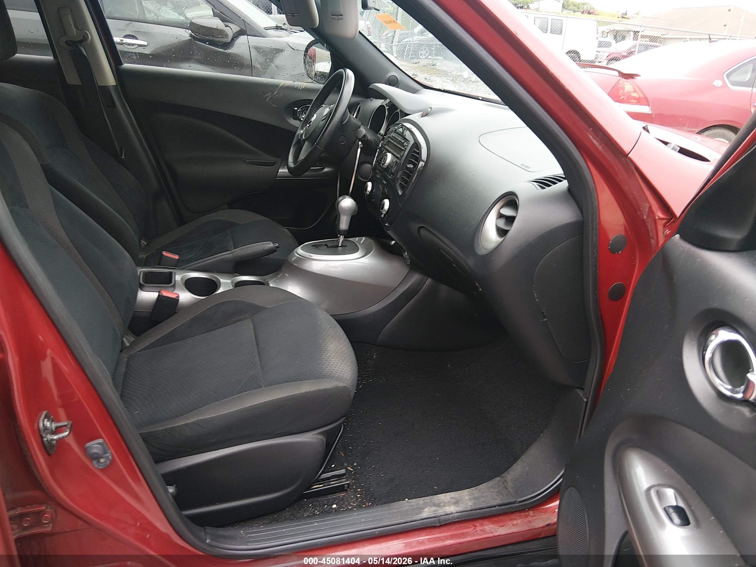 2013 Nissan Juke Sv Red vin: JN8AF5MR0DT220952