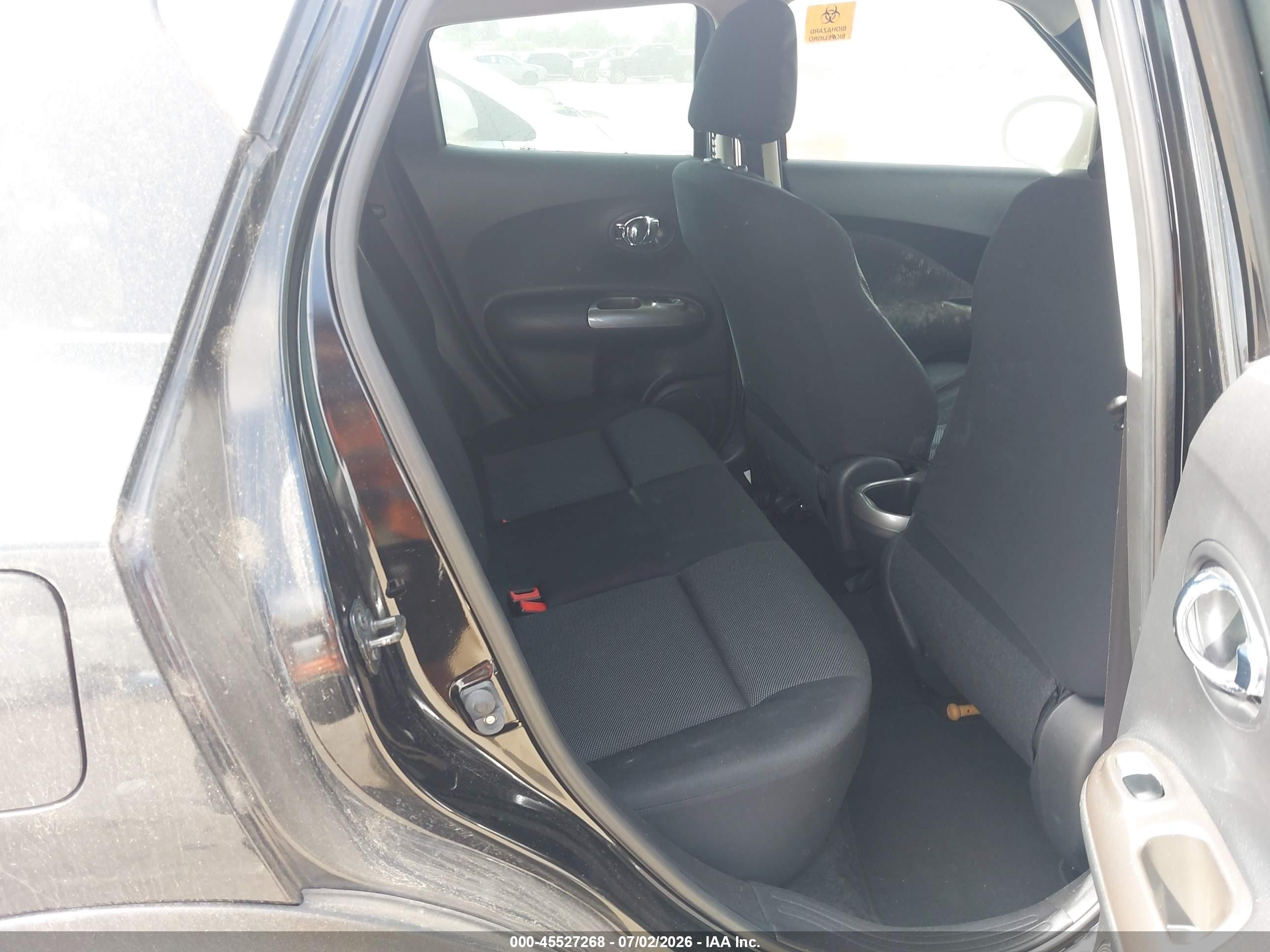 2013 Nissan Juke S Black vin: JN8AF5MR0DT222832