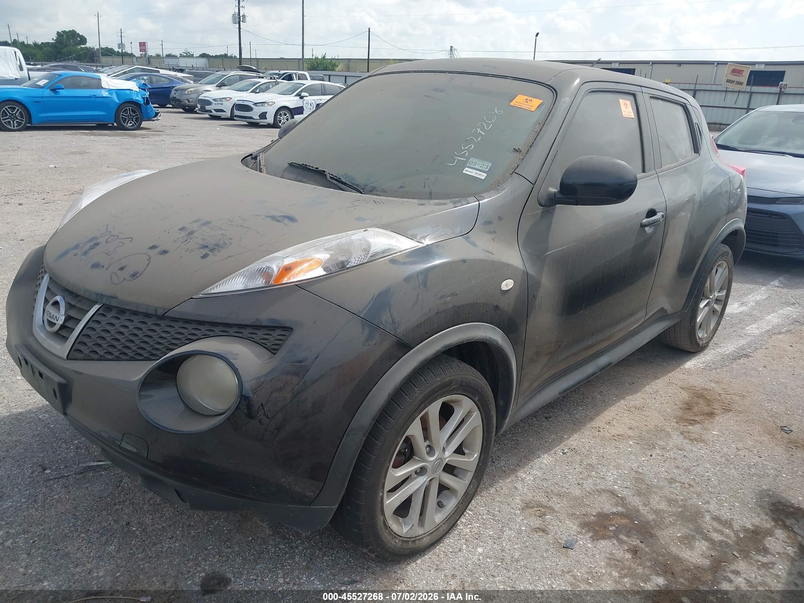 2013 Nissan Juke S Black vin: JN8AF5MR0DT222832