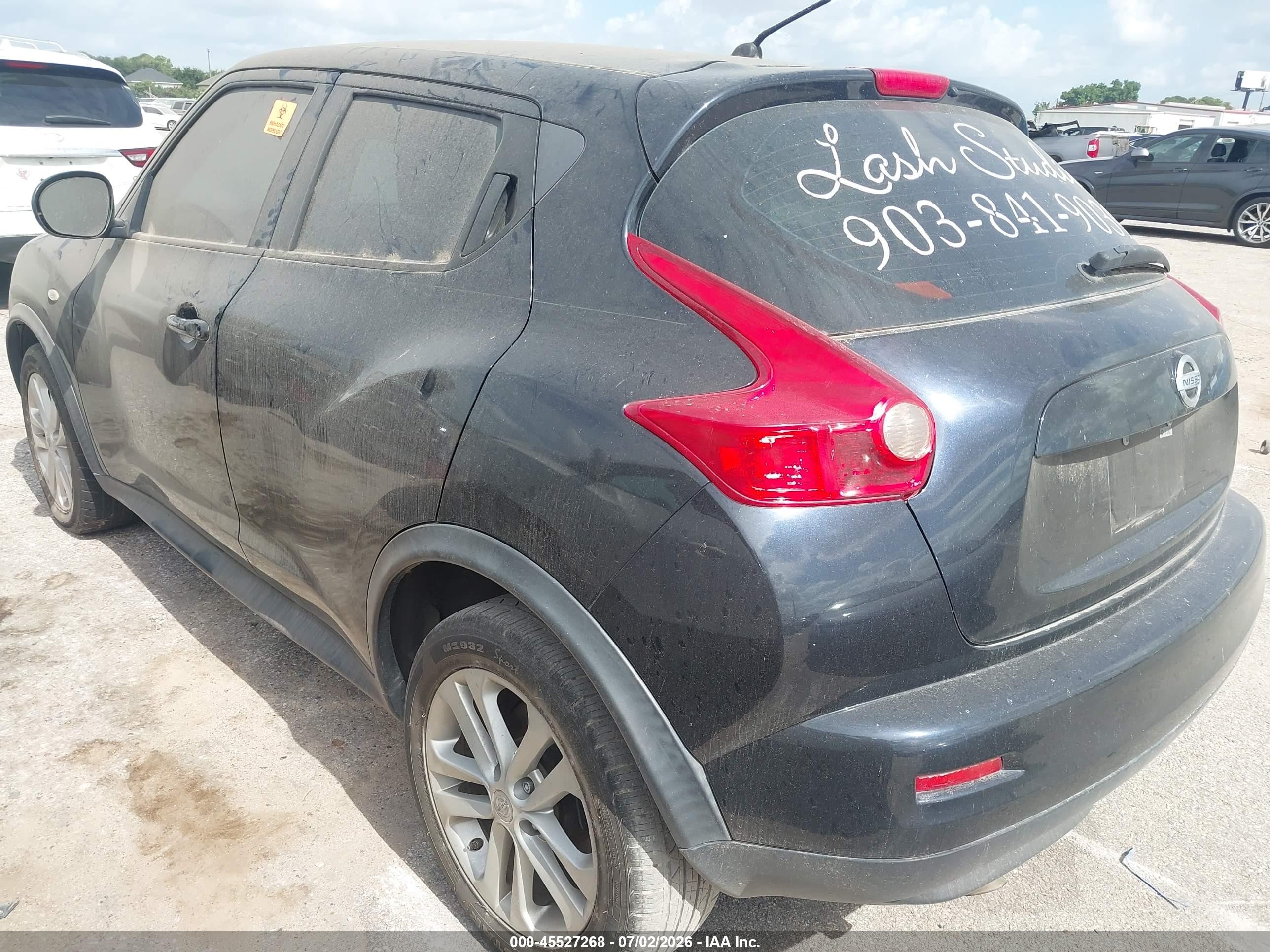 2013 Nissan Juke S Black vin: JN8AF5MR0DT222832