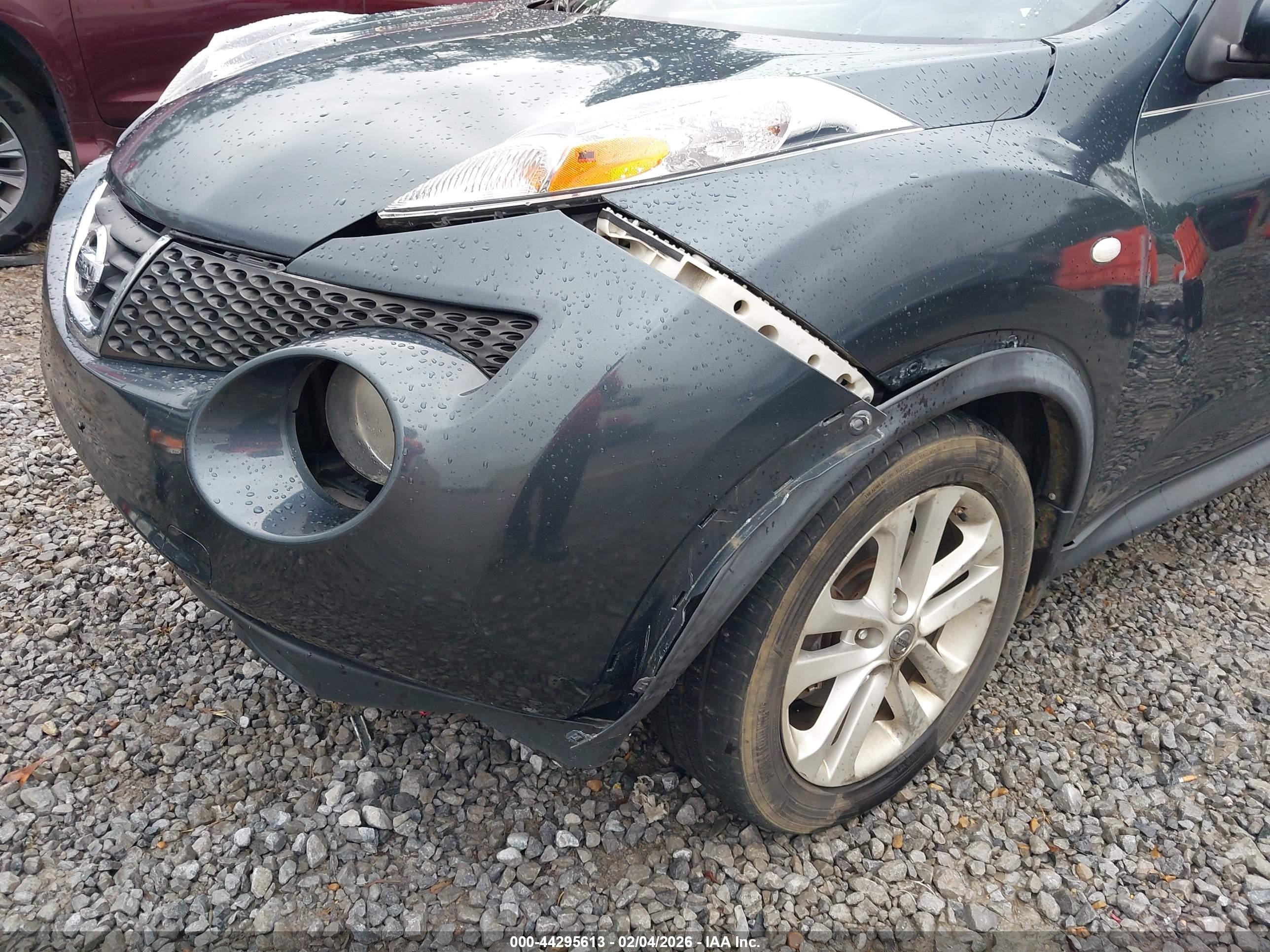 2014 Nissan Juke Sl Синий vin: JN8AF5MR0ET353826