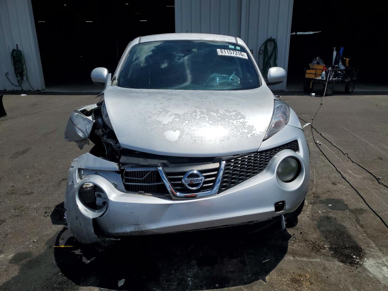 2014 Nissan Juke S Silver vin: JN8AF5MR0ET455093
