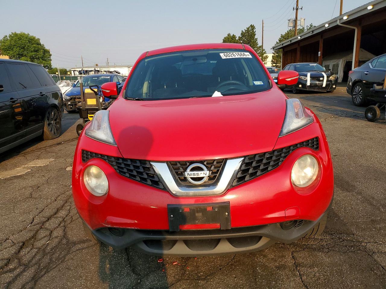 2015 Nissan Juke S Red vin: JN8AF5MR0FT502706