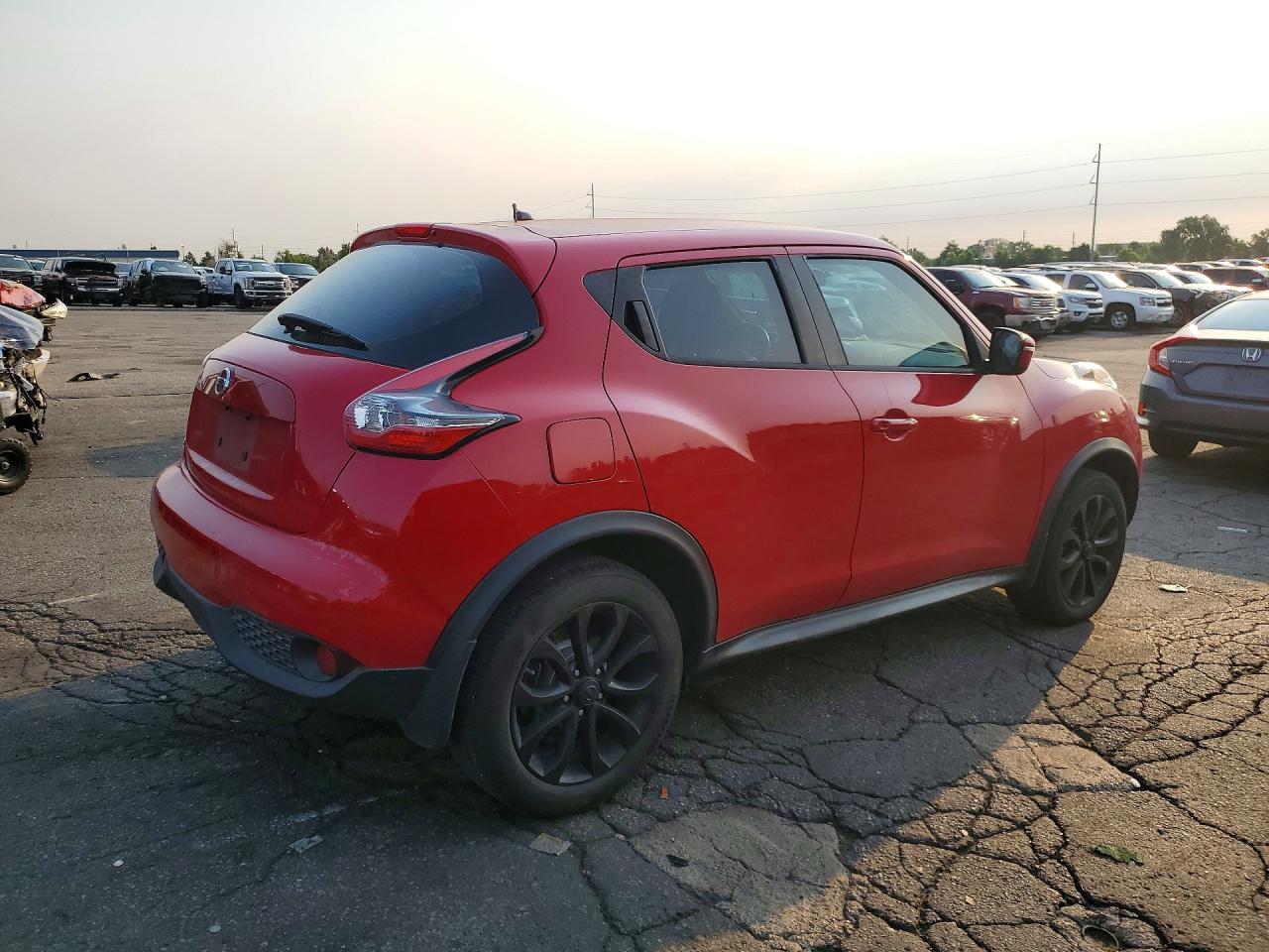2015 Nissan Juke S Red vin: JN8AF5MR0FT502706