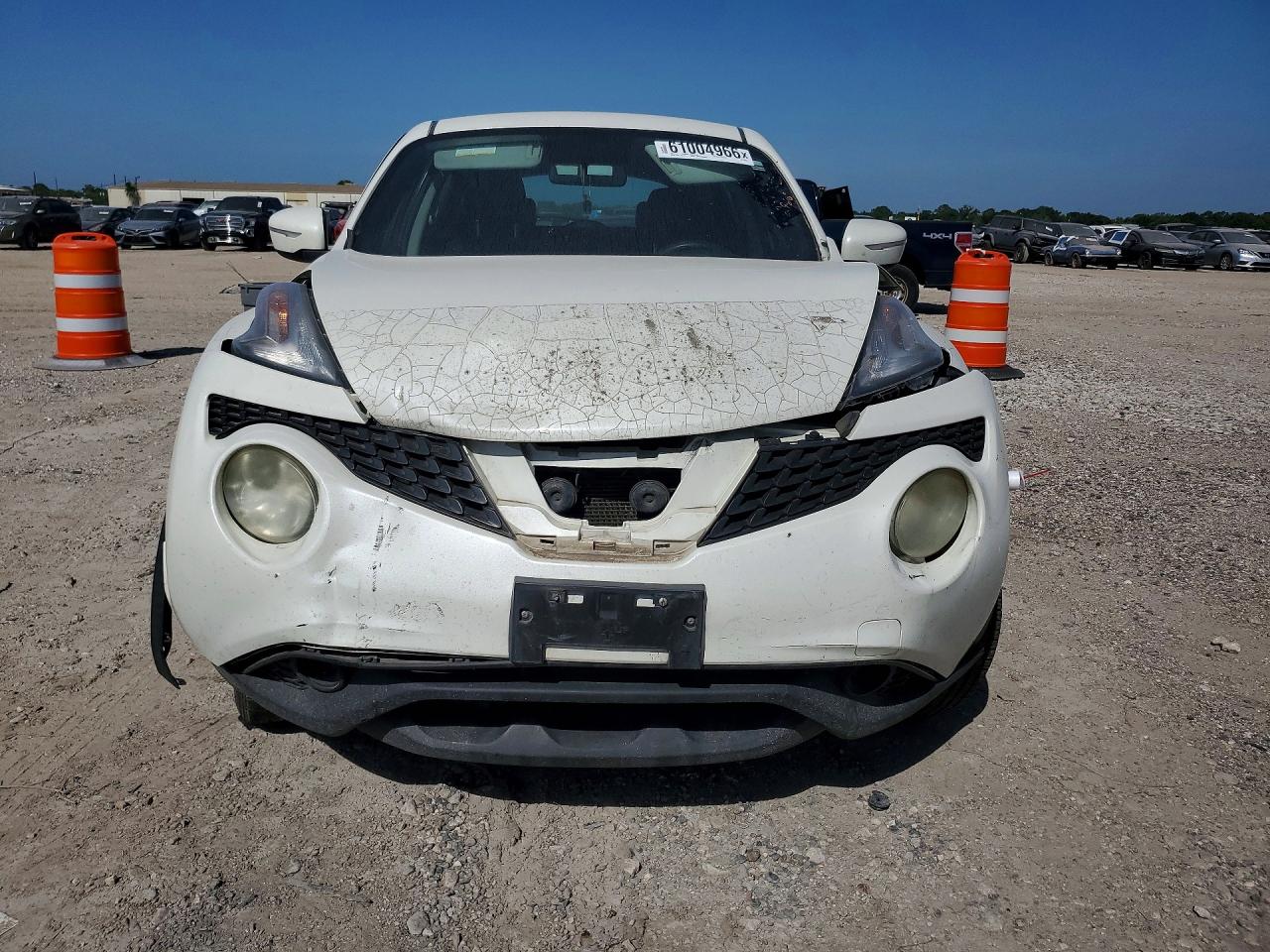 2015 Nissan Juke S Белый vin: JN8AF5MR0FT505301