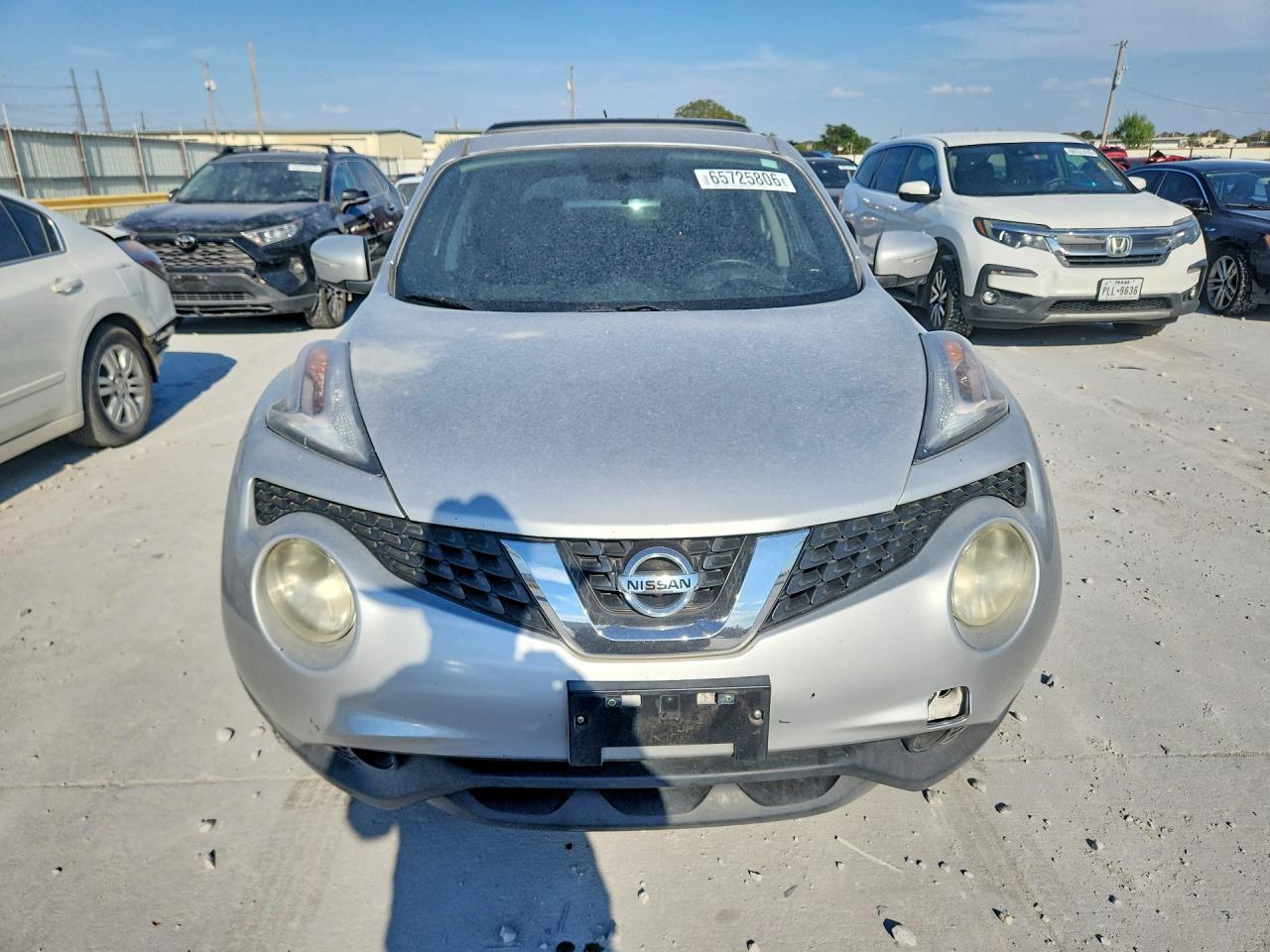 2015 Nissan Juke Sv Silver vin: JN8AF5MR0FT505878