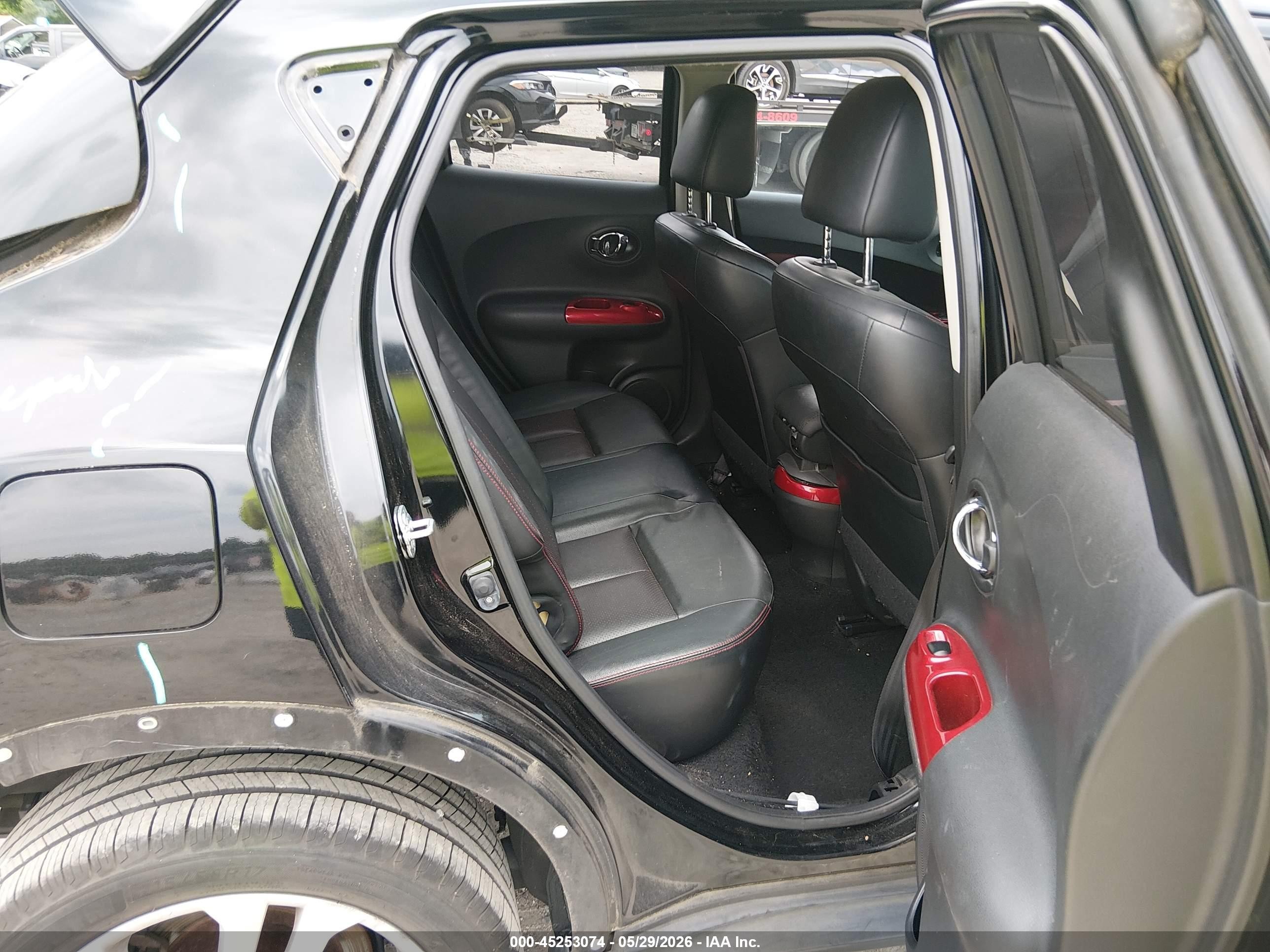 2015 Nissan Juke Sl Черный vin: JN8AF5MR0FT509476