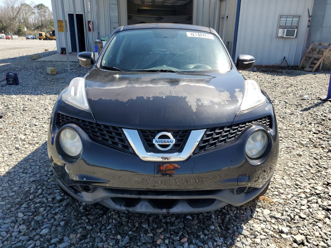 2015 Nissan Juke S Black vin: JN8AF5MR0FT509946 Damage: Left Head Lamp, Faded, Acceptable