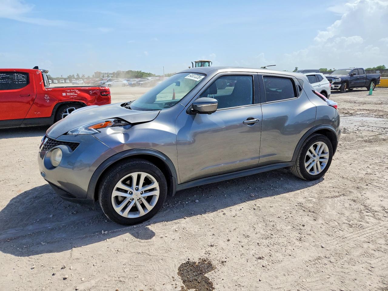 2015 Nissan Juke Sl Gray vin: JN8AF5MR0FT512653