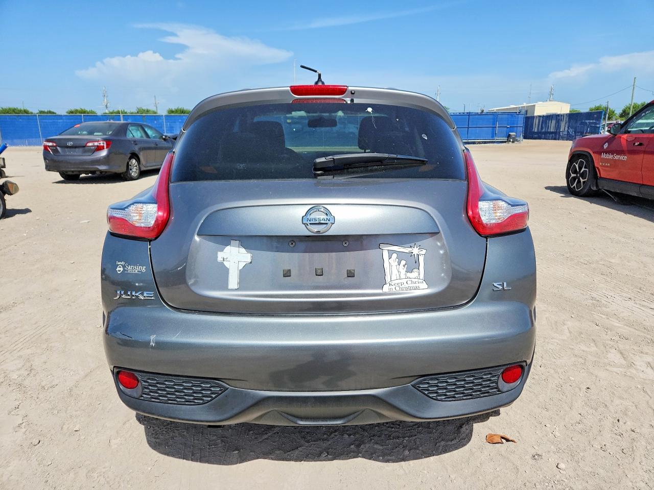 2015 Nissan Juke Sl Gray vin: JN8AF5MR0FT512653