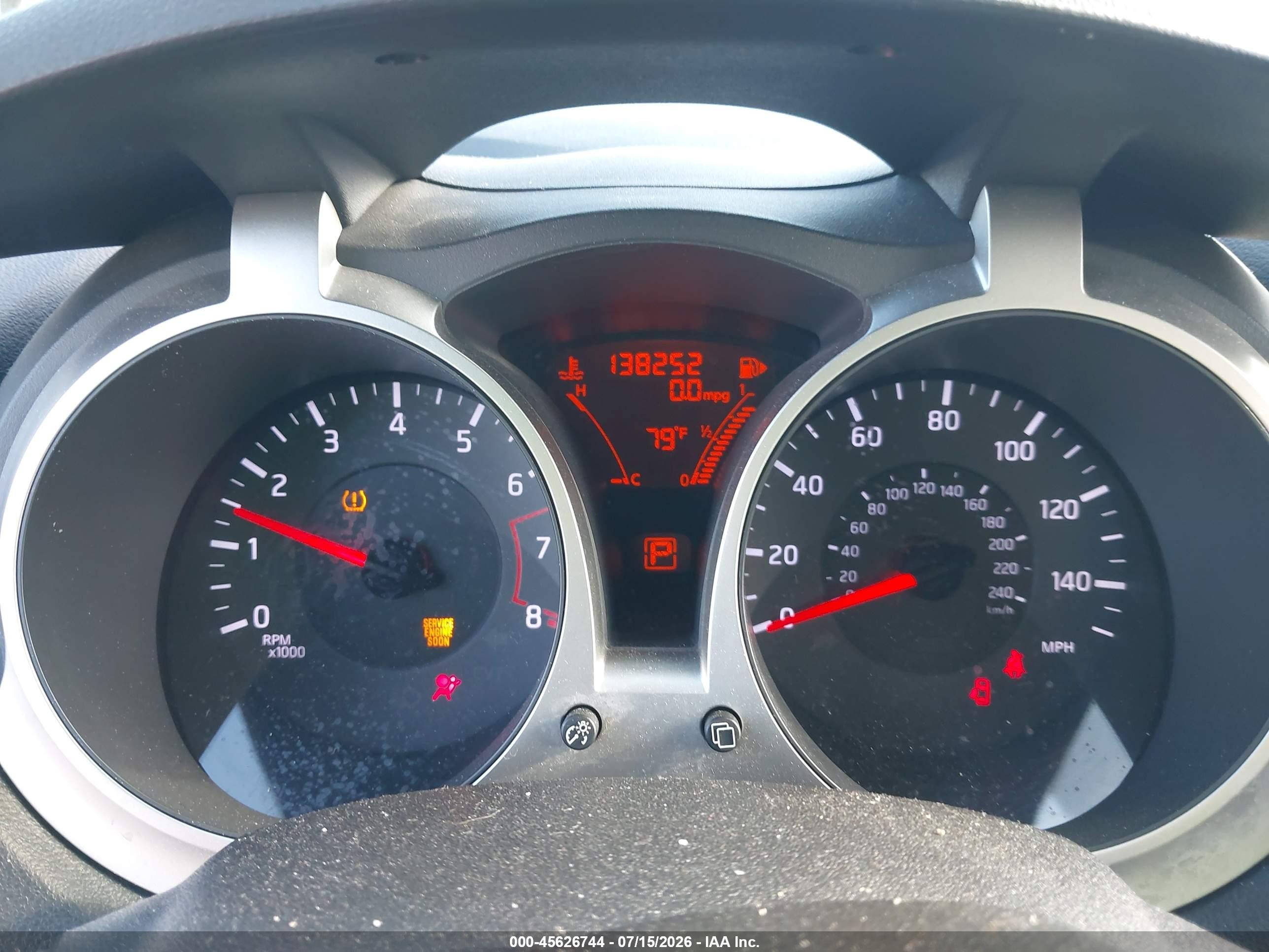 2011 Nissan Juke Sv Gray vin: JN8AF5MR1BT018635