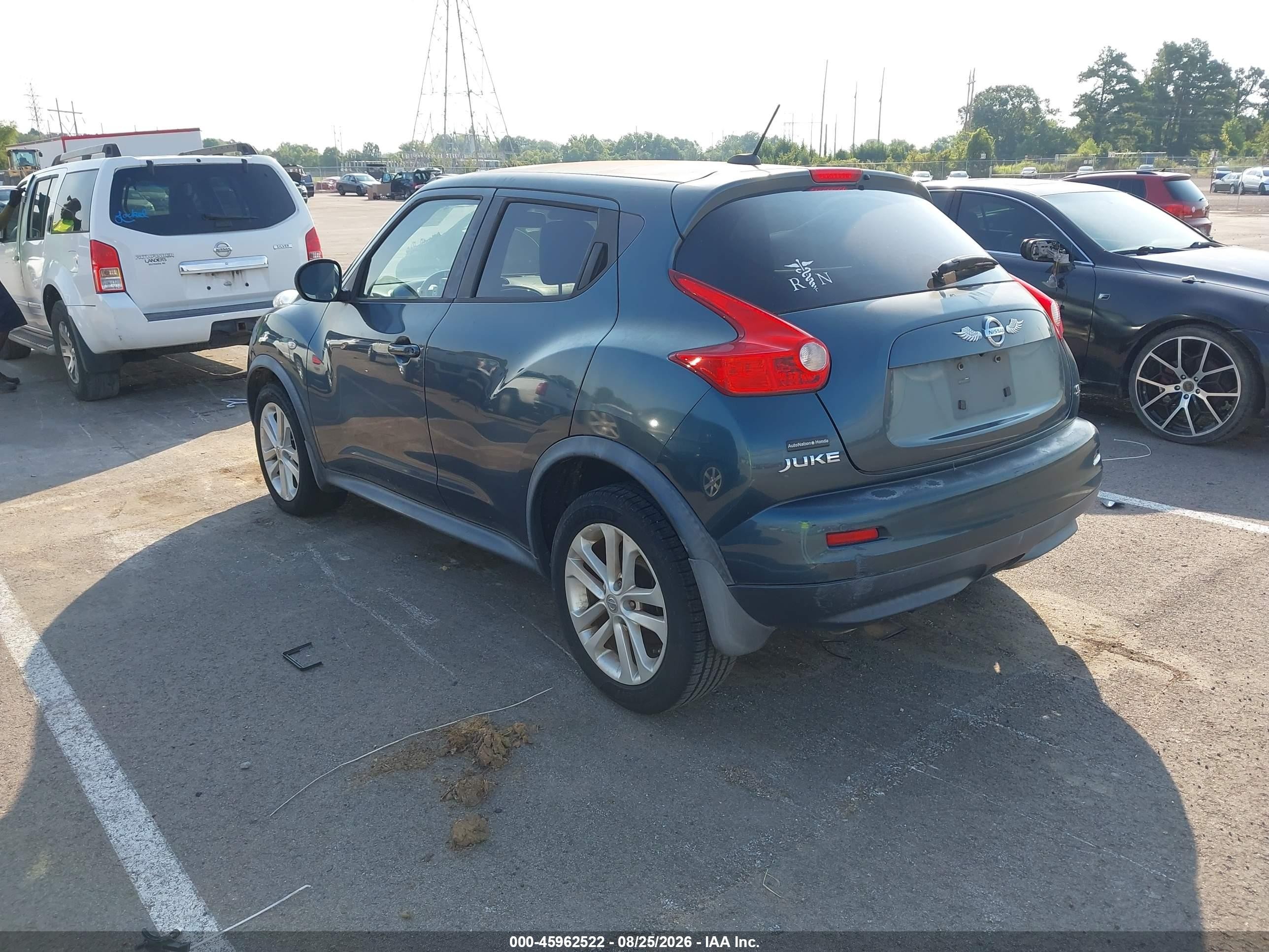 2011 Nissan Juke Sl Blue vin: JN8AF5MR1BT021762