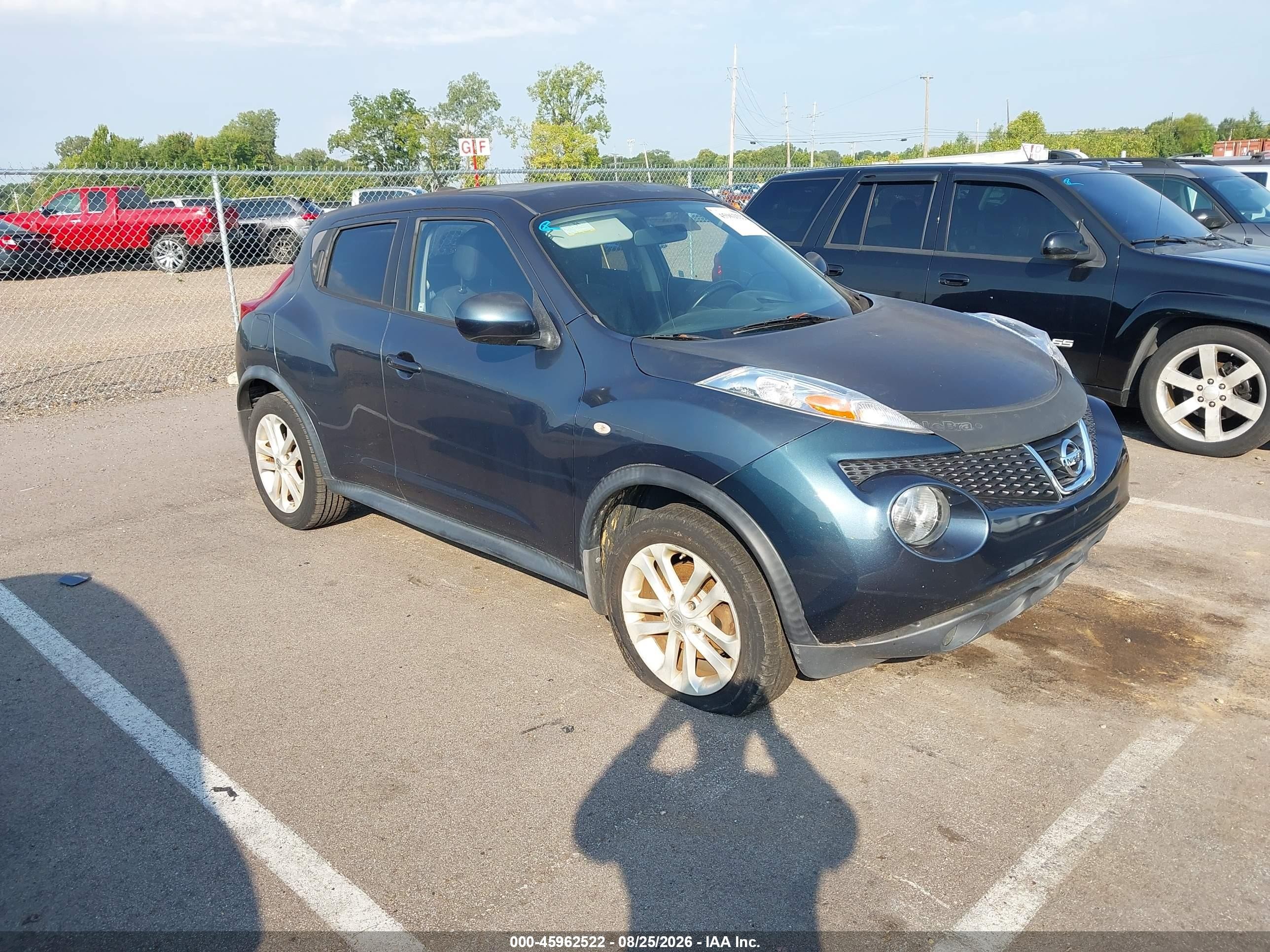 2011 Nissan Juke Sl Blue vin: JN8AF5MR1BT021762