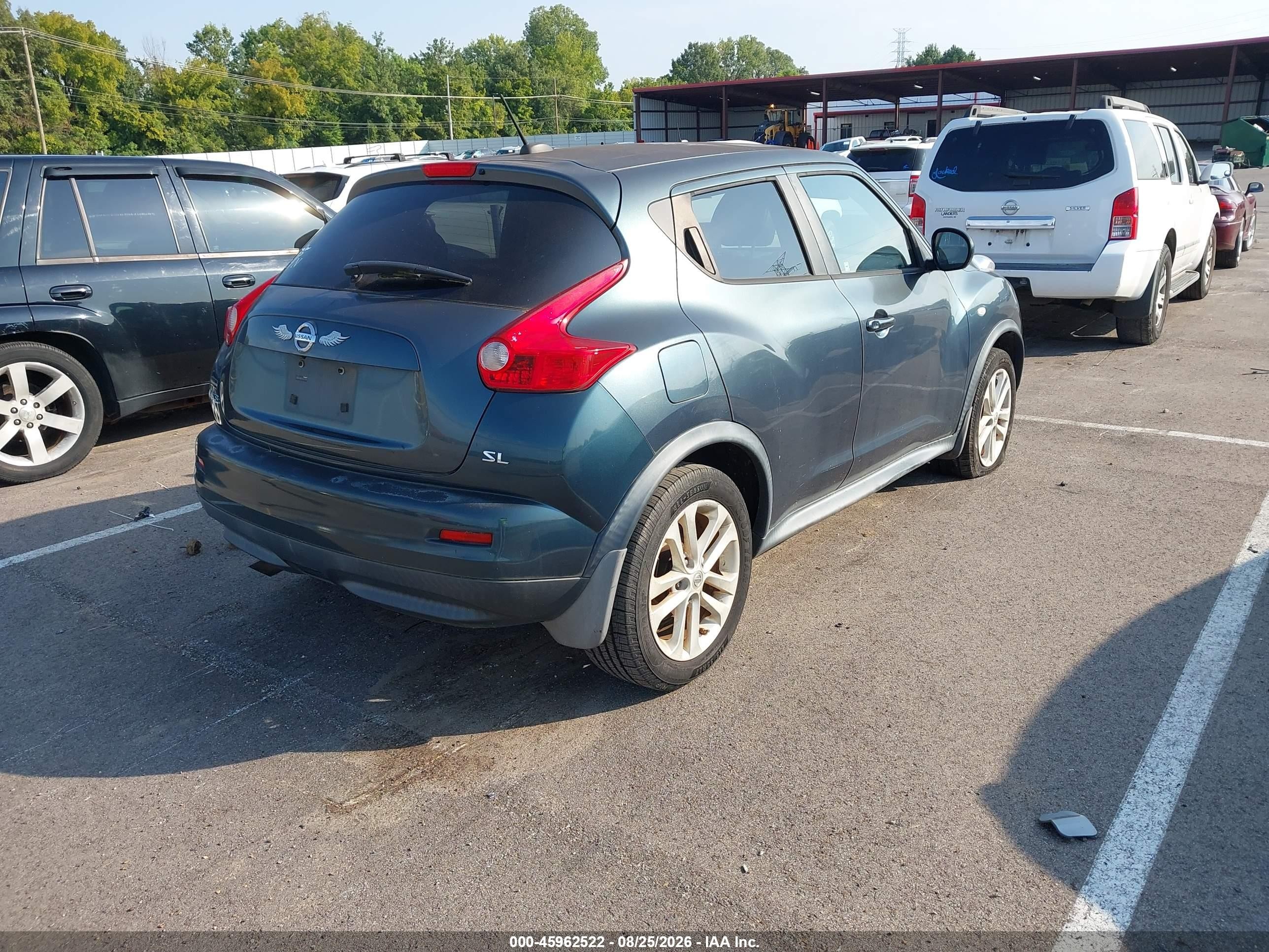 2011 Nissan Juke Sl Blue vin: JN8AF5MR1BT021762