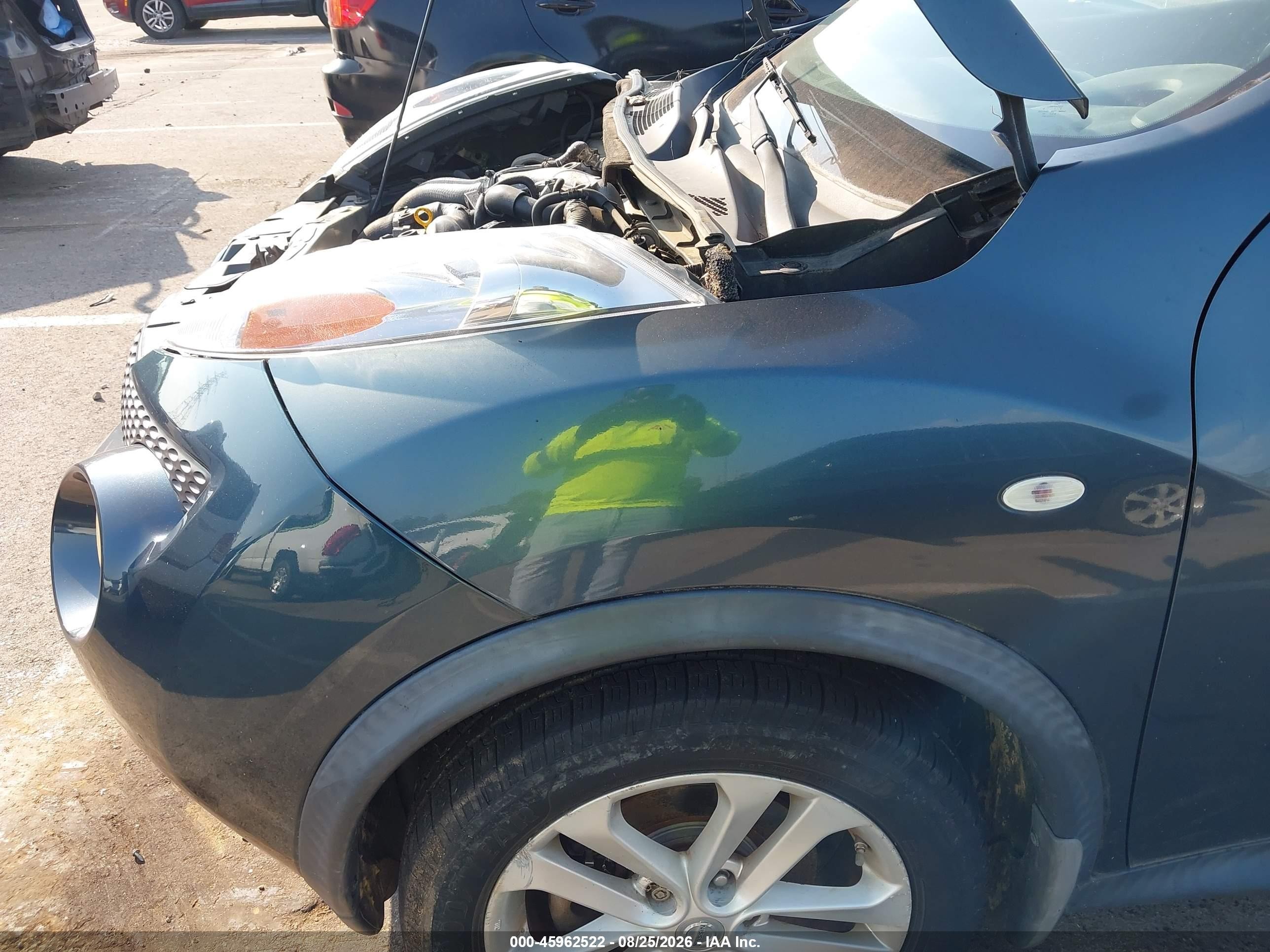 2011 Nissan Juke Sl Blue vin: JN8AF5MR1BT021762