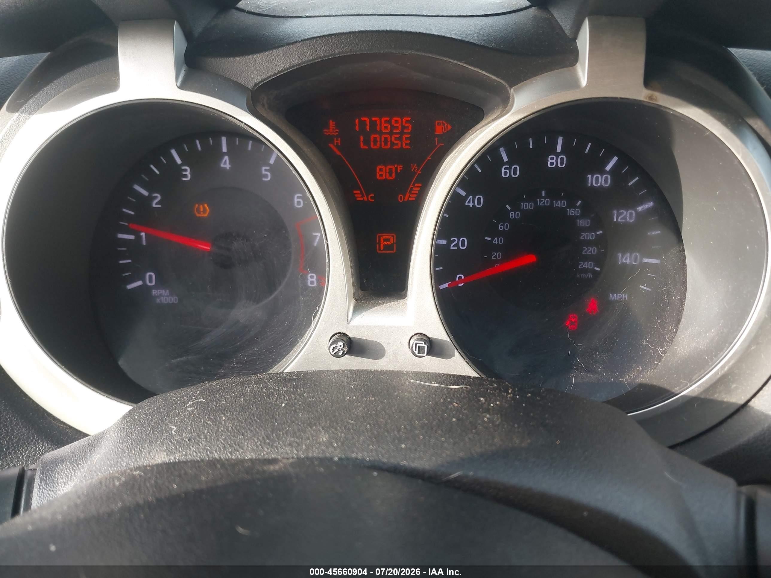 2011 Nissan Juke Sl Gray vin: JN8AF5MR1BT022832
