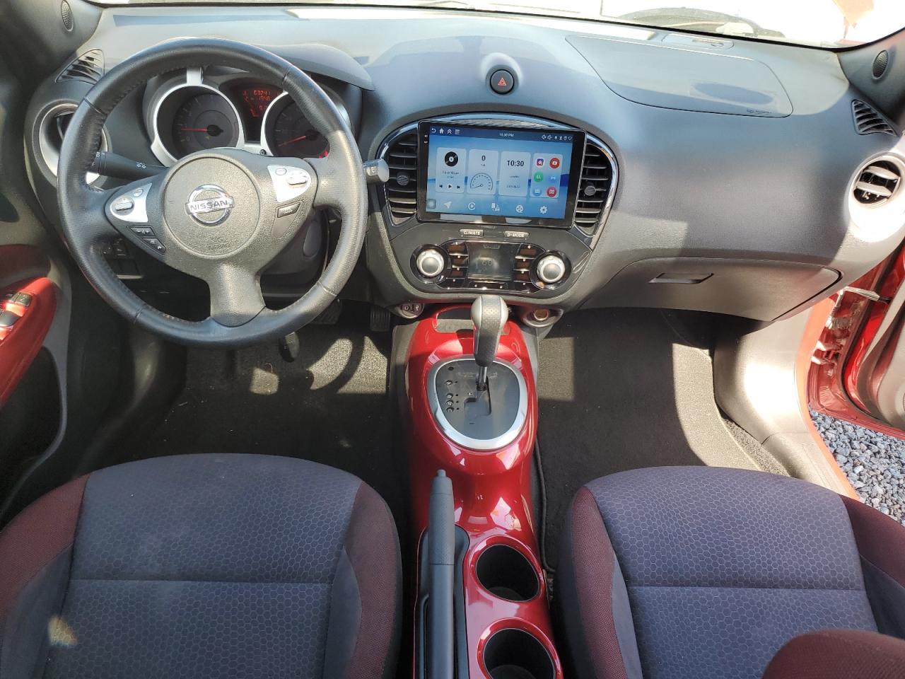 2012 Nissan Juke S Burgundy vin: JN8AF5MR1CT101788