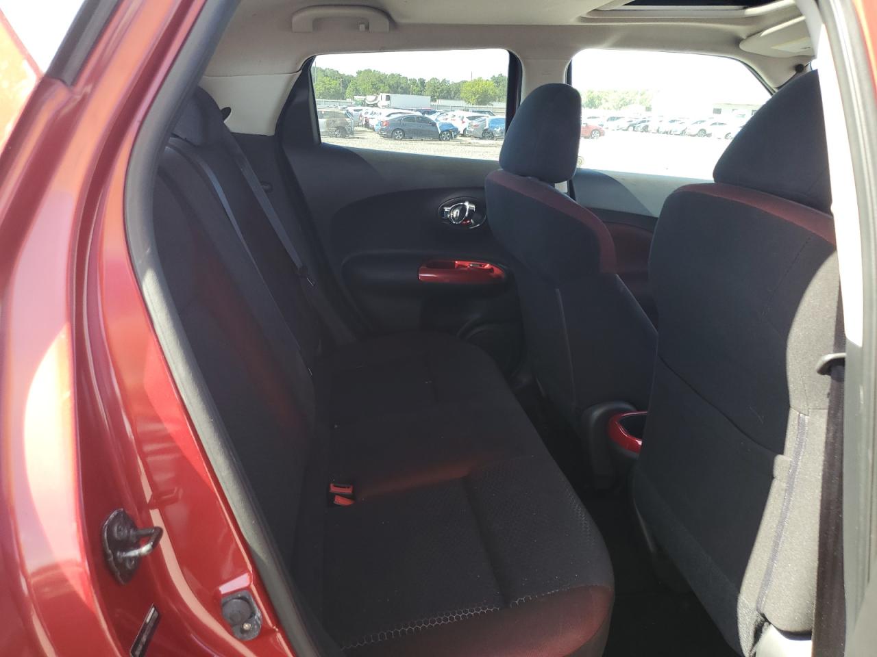 2012 Nissan Juke S Burgundy vin: JN8AF5MR1CT101788