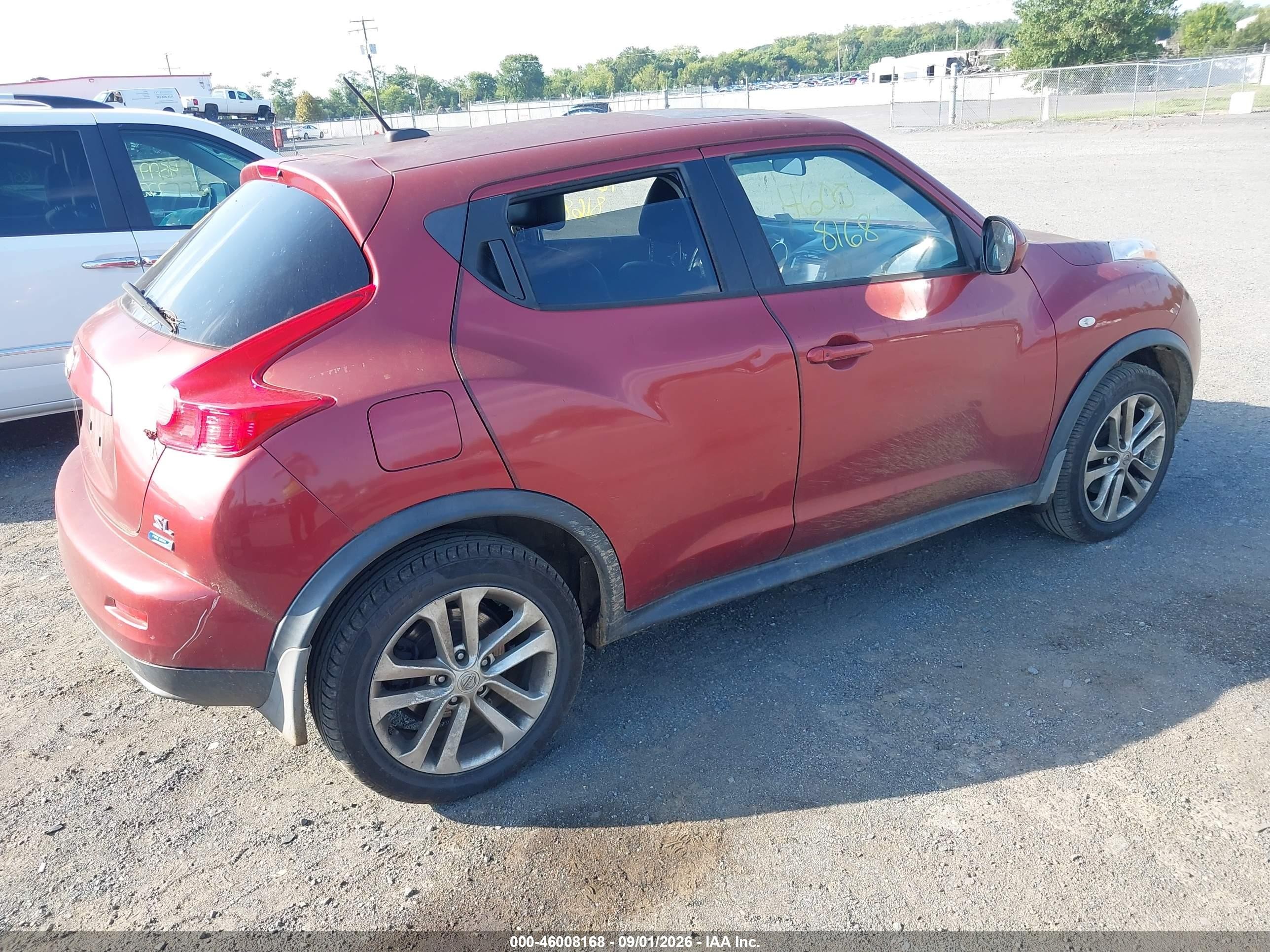2012 Nissan Juke Sl Red vin: JN8AF5MR1CT103976