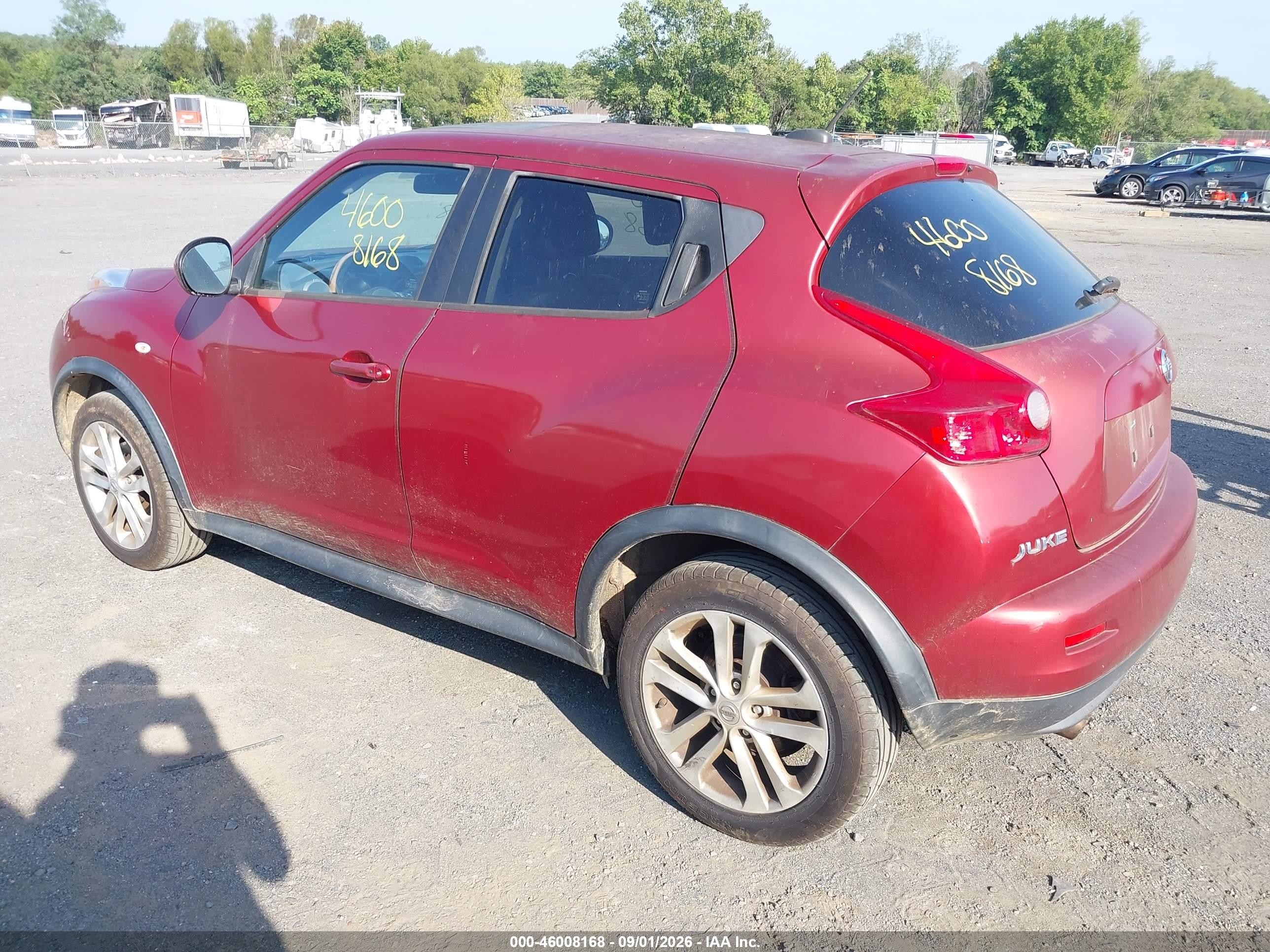 2012 Nissan Juke Sl Red vin: JN8AF5MR1CT103976