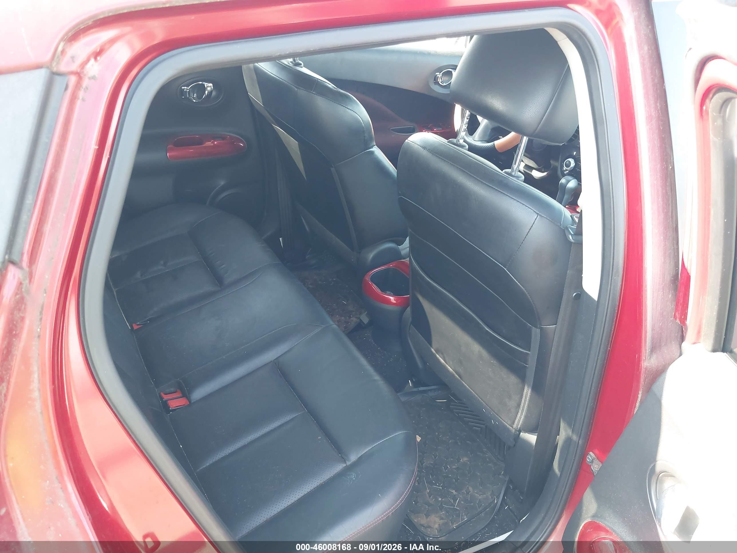 2012 Nissan Juke Sl Red vin: JN8AF5MR1CT103976