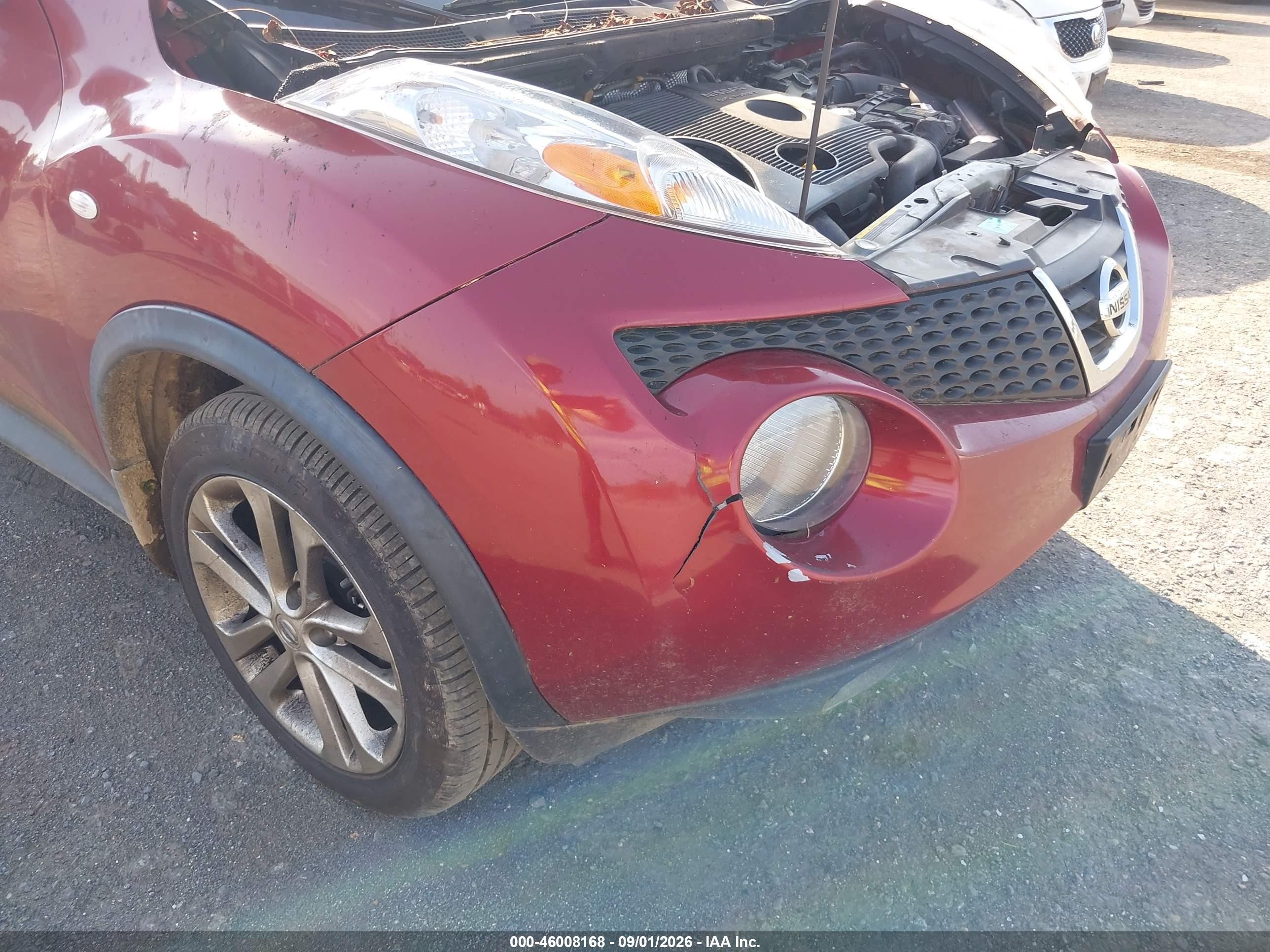 2012 Nissan Juke Sl Red vin: JN8AF5MR1CT103976